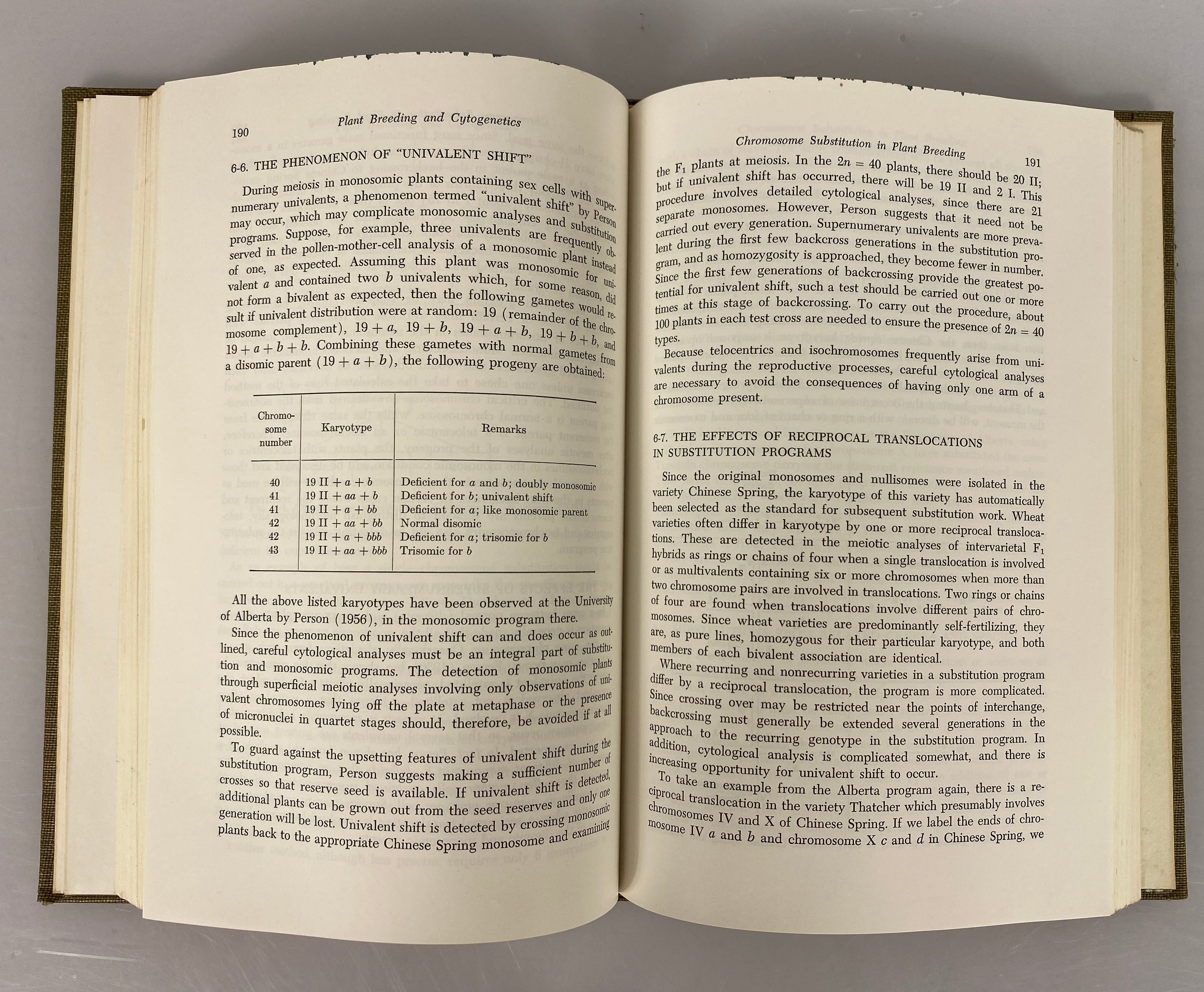 Plant Breeding and Cytogenetics by Fred Elliott 1958 McGraw-Hill HC
