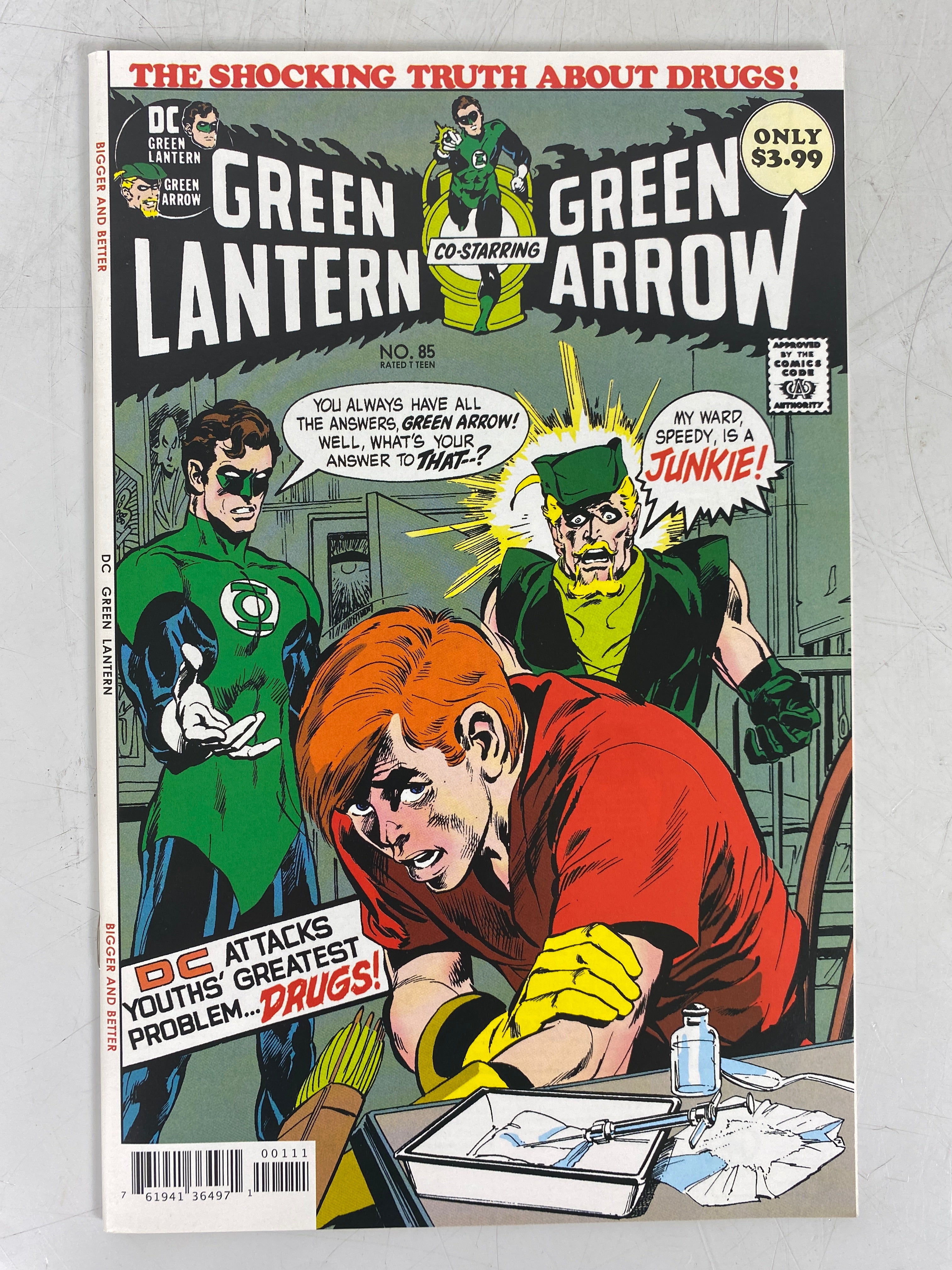 Green Lantern #55 Facsimile Edition Green Arrow Drug Issue