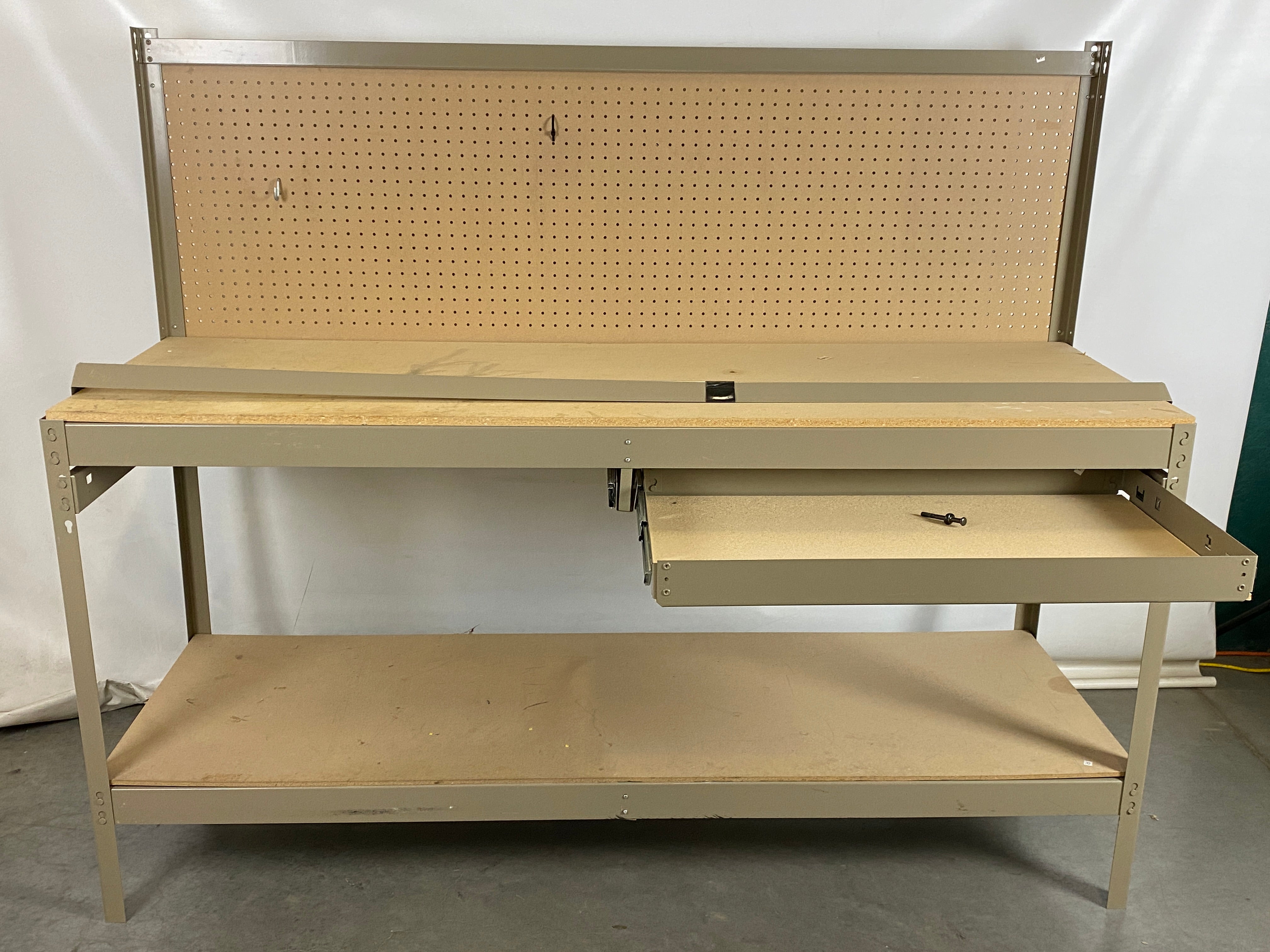 Large Work Bench With Drawer