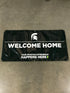 Vinyl Spartan Welcome Home Banner
