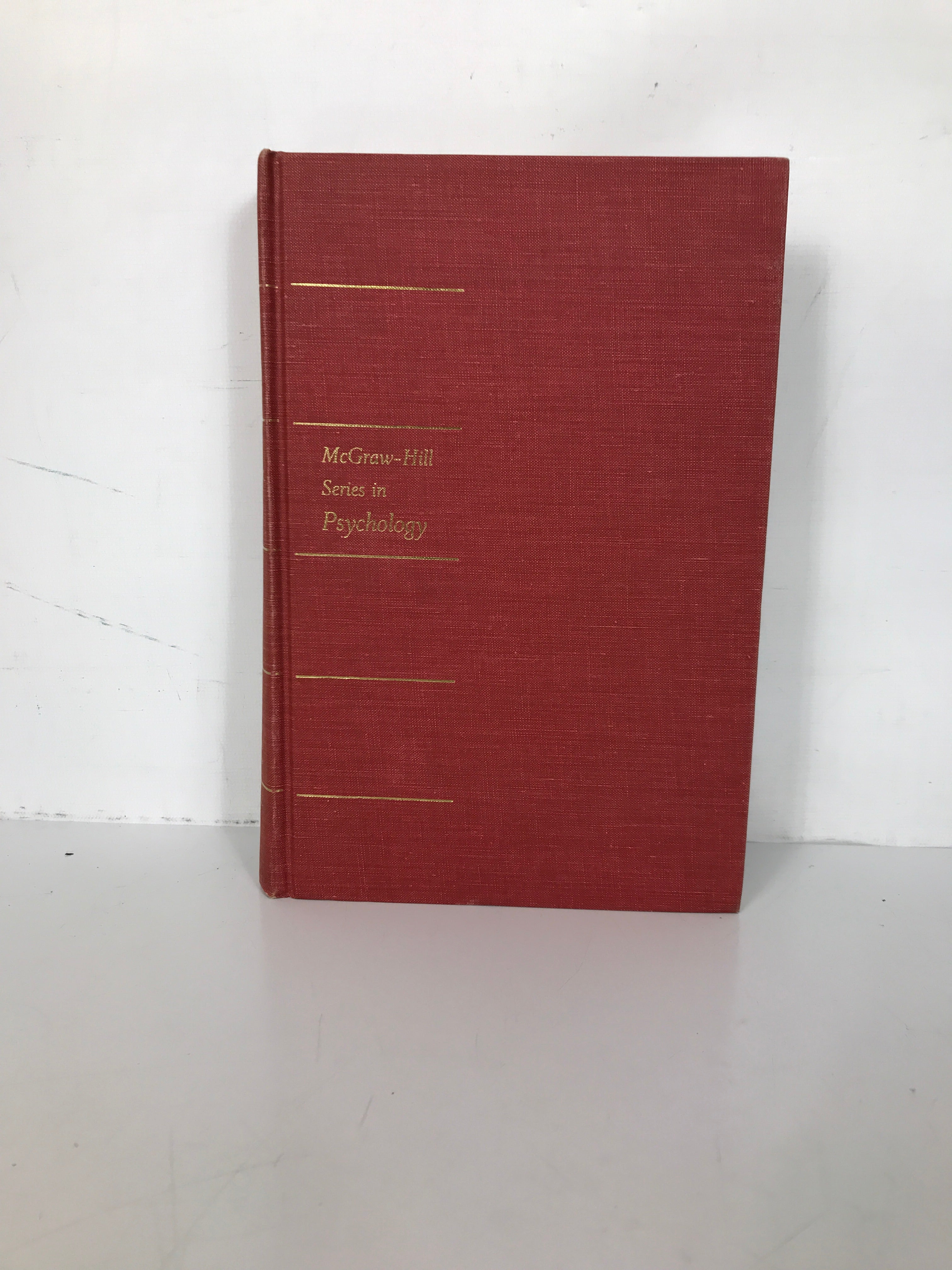 Psychometric Methods J.P. Guilford 1954 Vintage HC