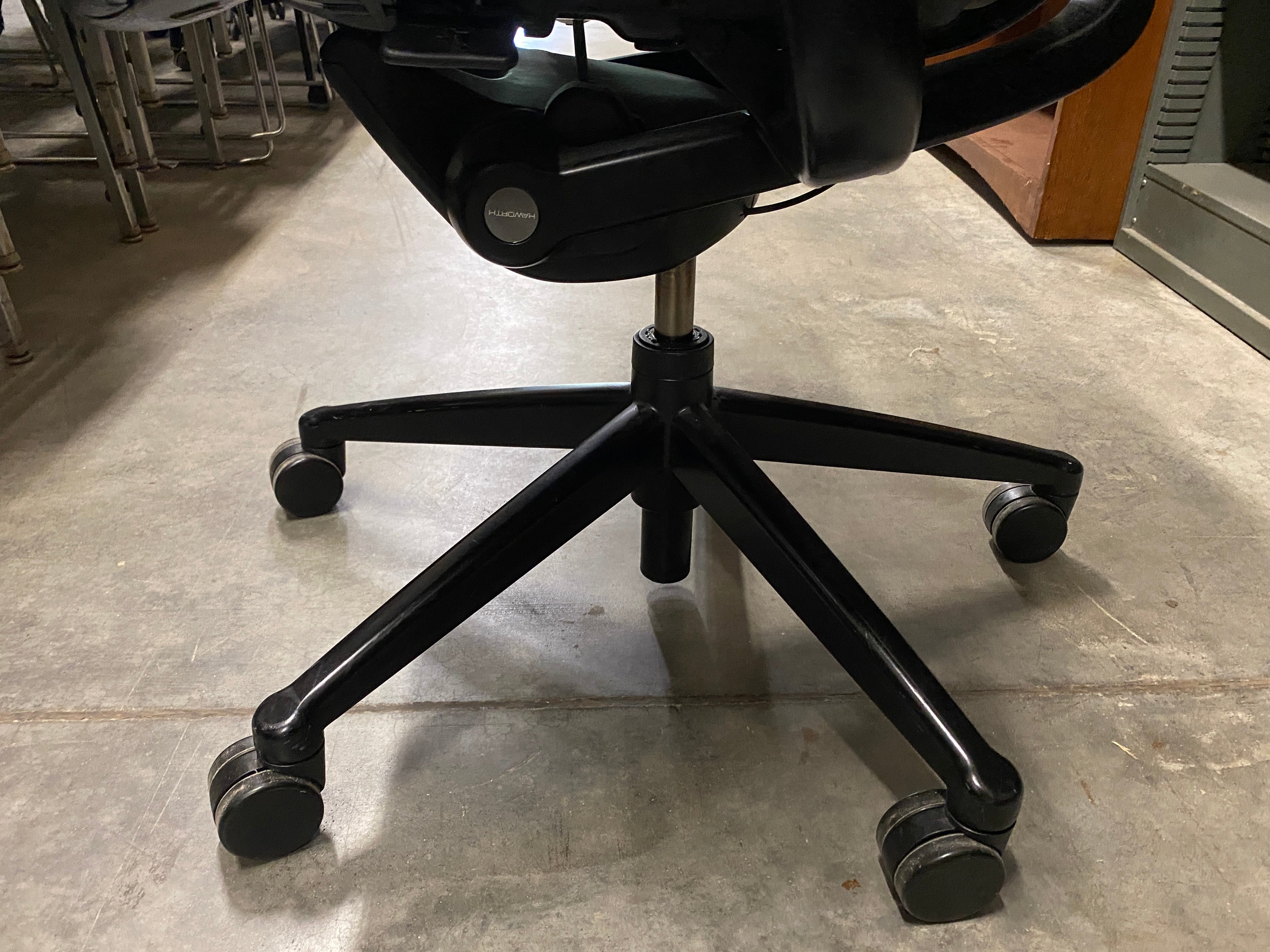 Haworth #060308 Black Adjustable Office Chair