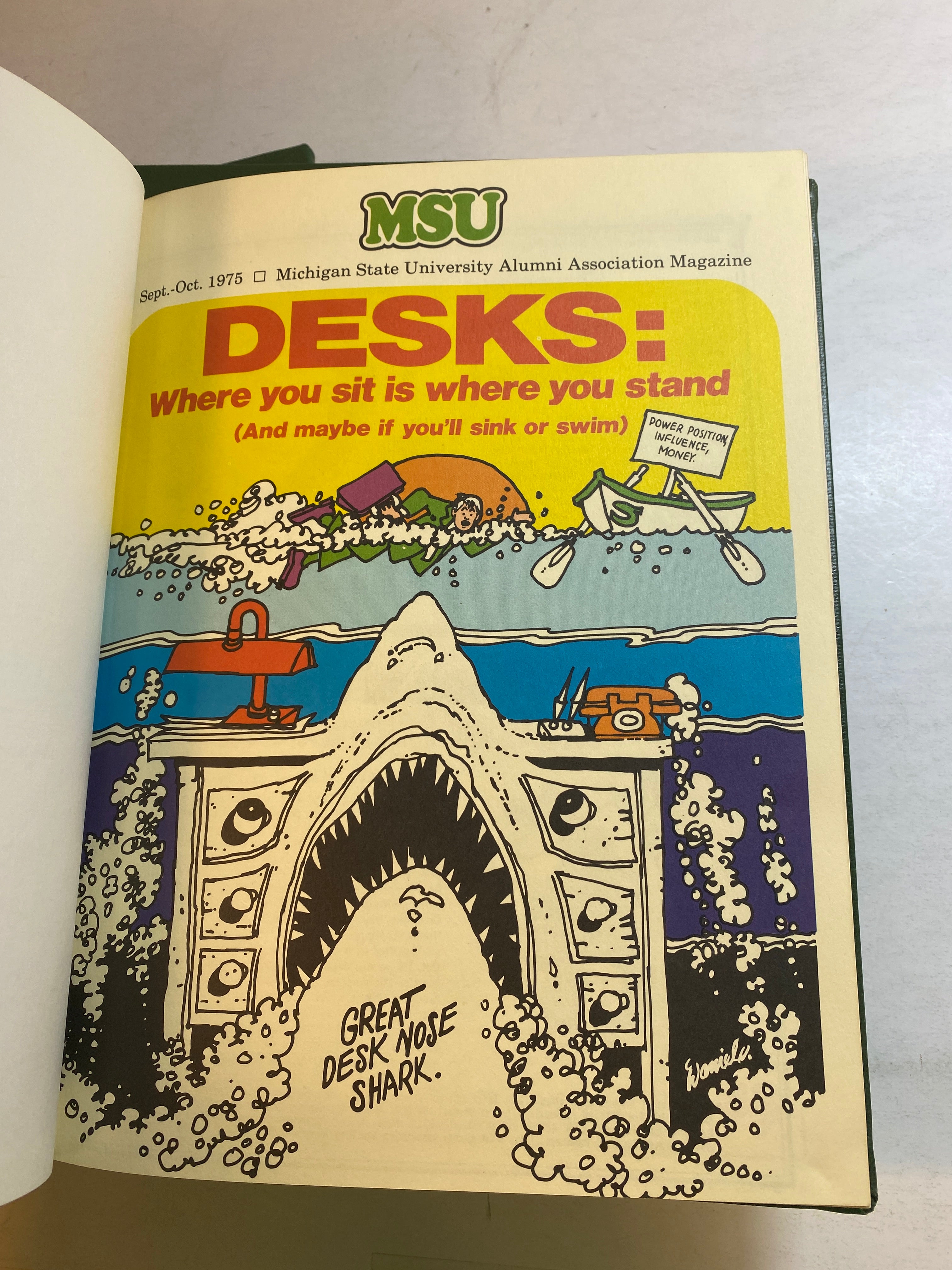 MSU Alumni Magazine Library Bound 1975-1977