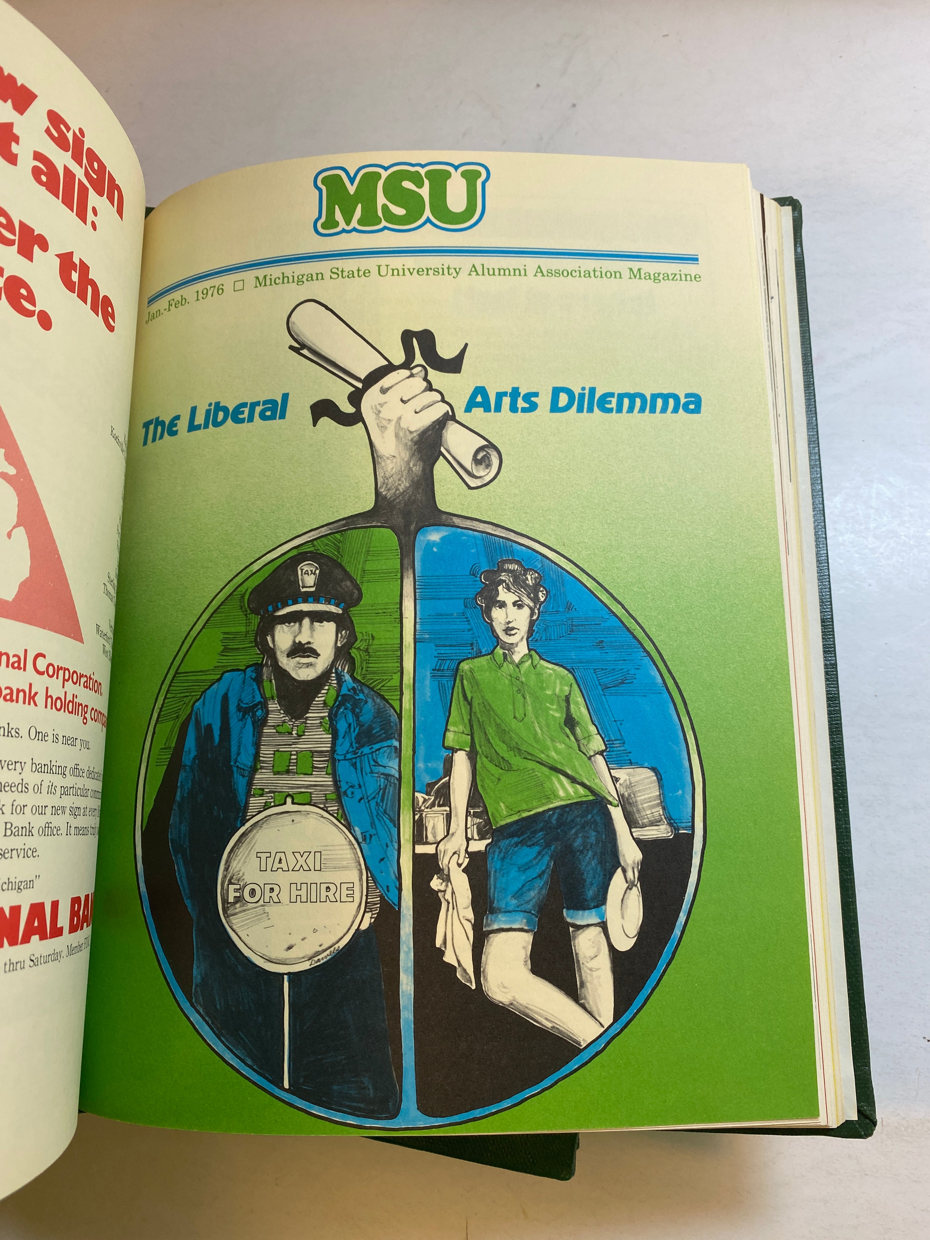 MSU Alumni Magazine Library Bound 1975-1977