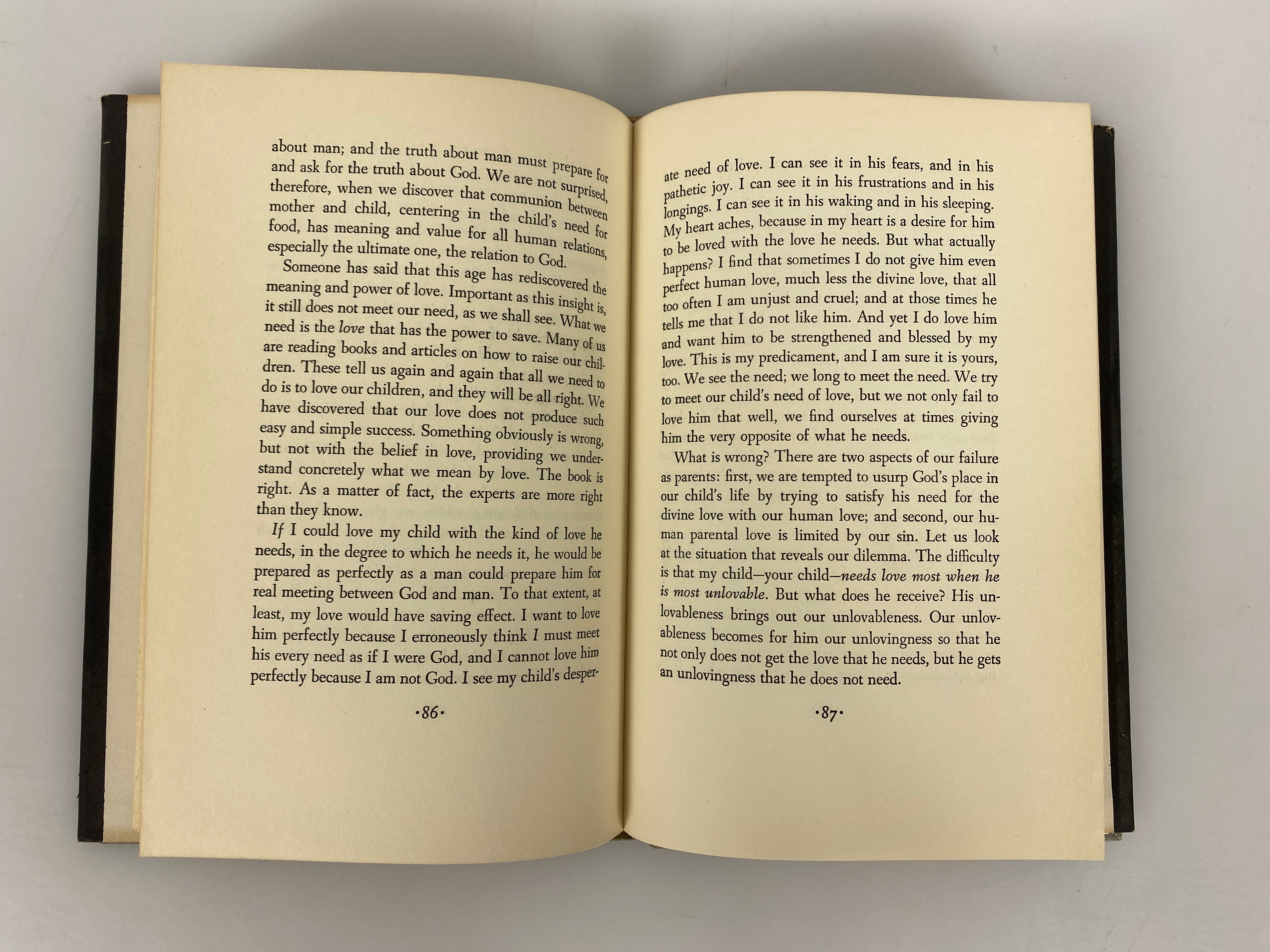 Man's Need and God's Action Howe 6th Print 1957 HCDJ