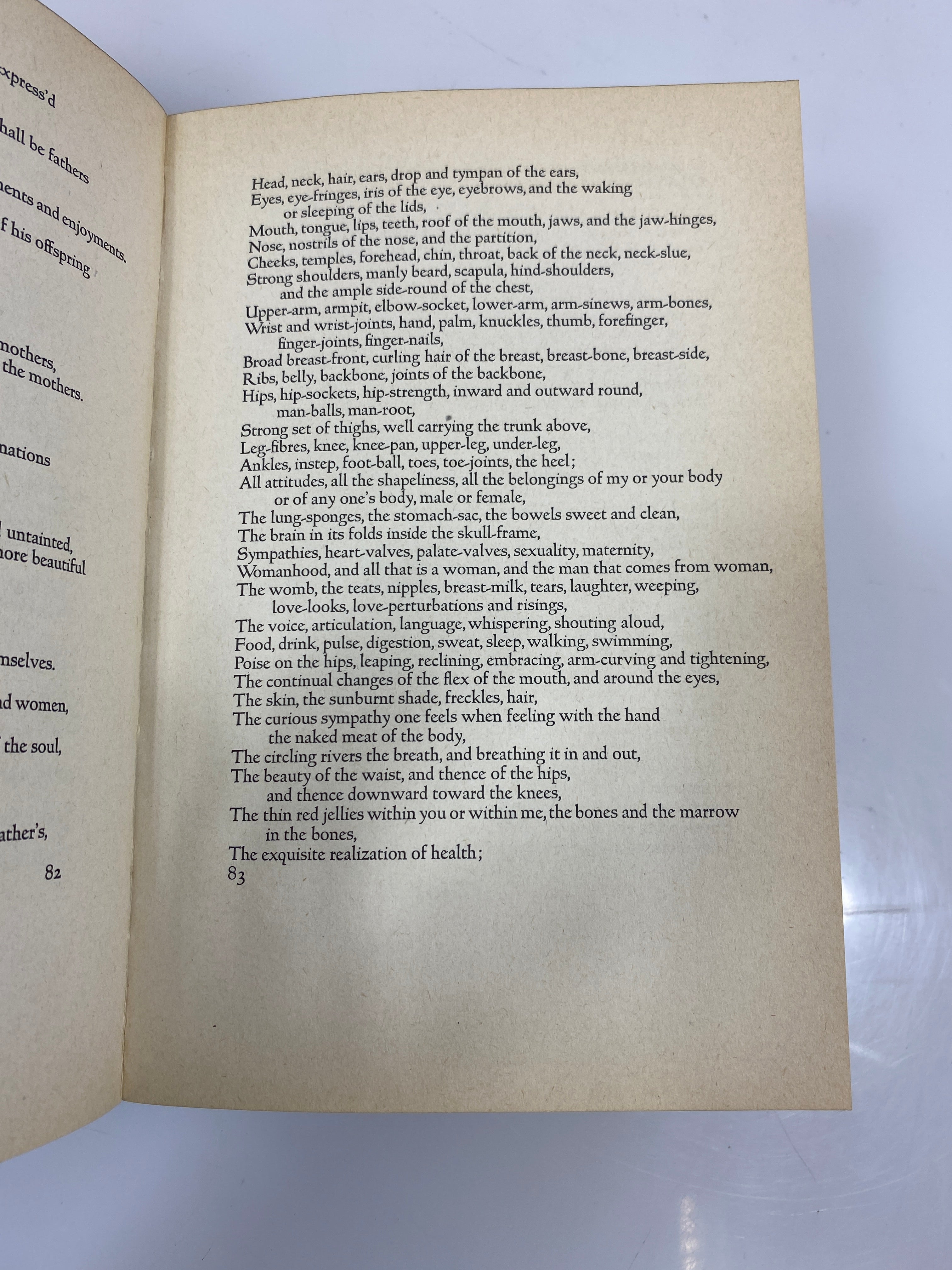 Leaves of Grass by Walt Whitman Modern Library HCDJ