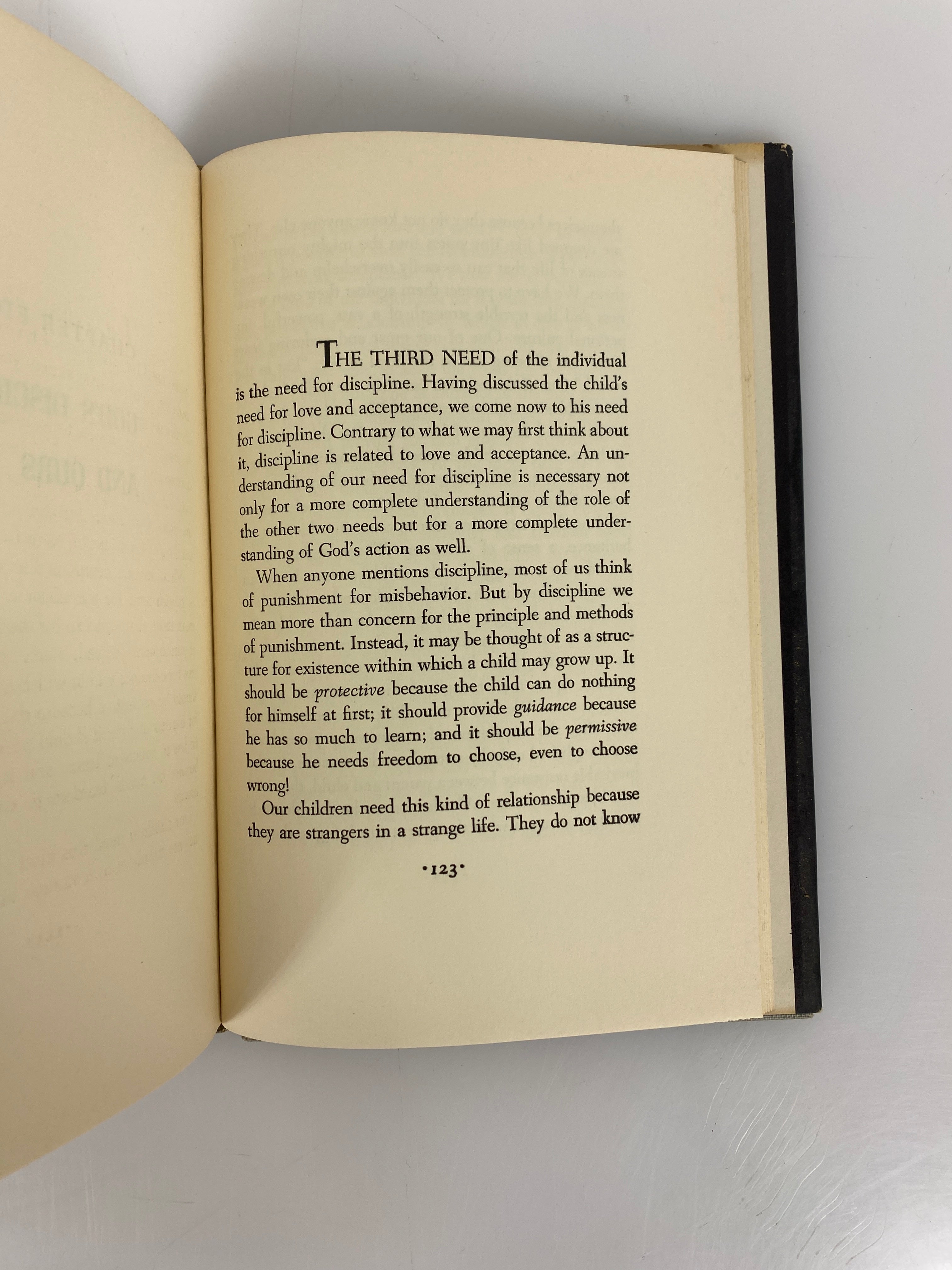 Man's Need and God's Action Howe 6th Print 1957 HCDJ