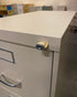 Steelcase Beige 4 Drawer Lockable File Cabinet