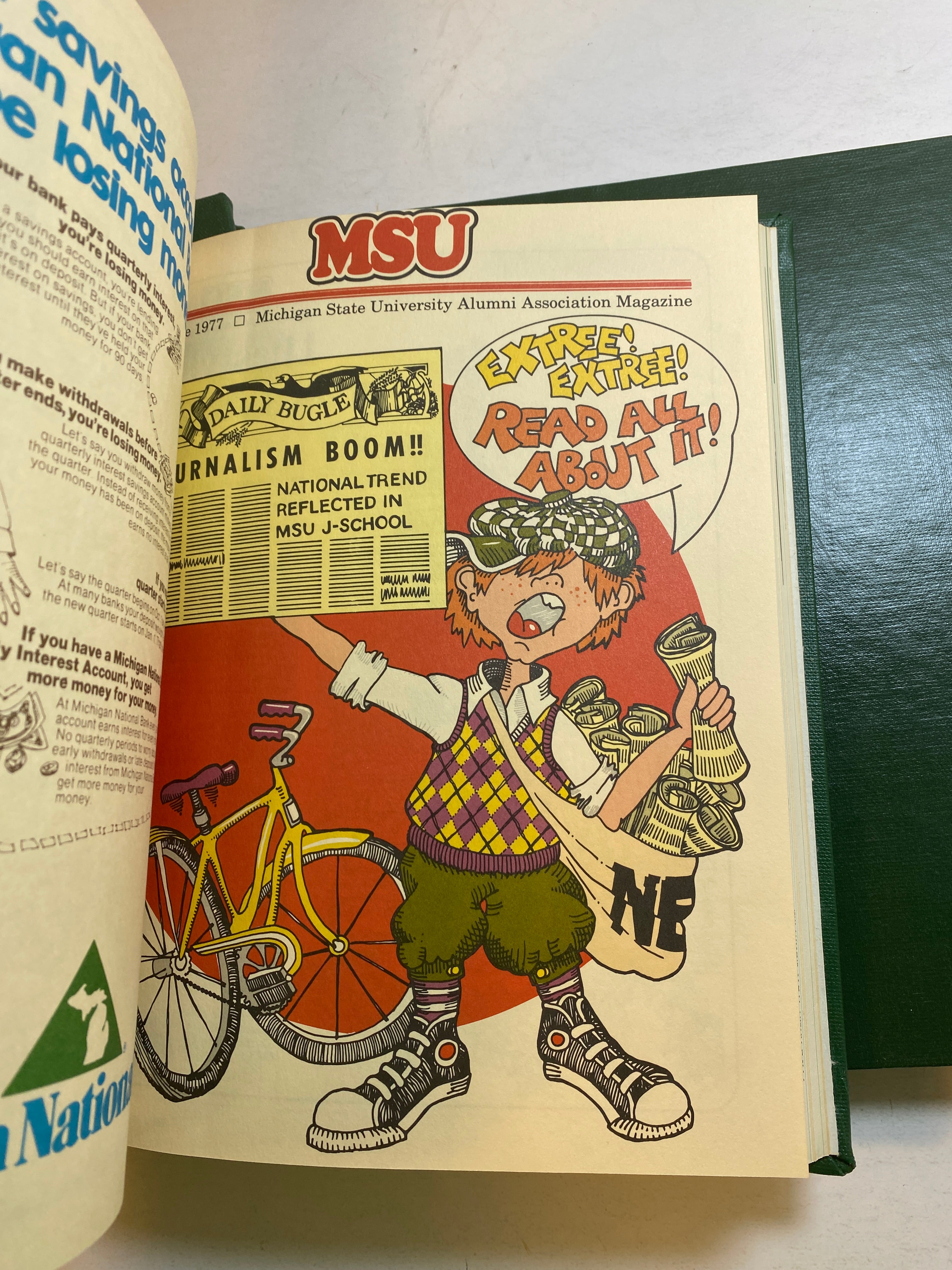 MSU Alumni Magazine Library Bound 1975-1977