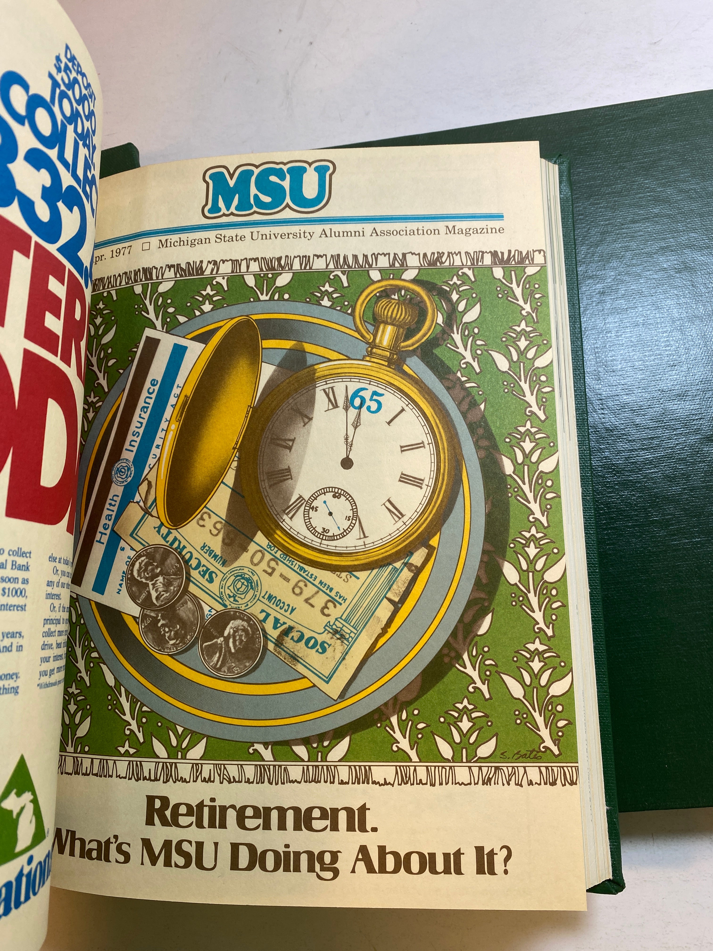 MSU Alumni Magazine Library Bound 1975-1977