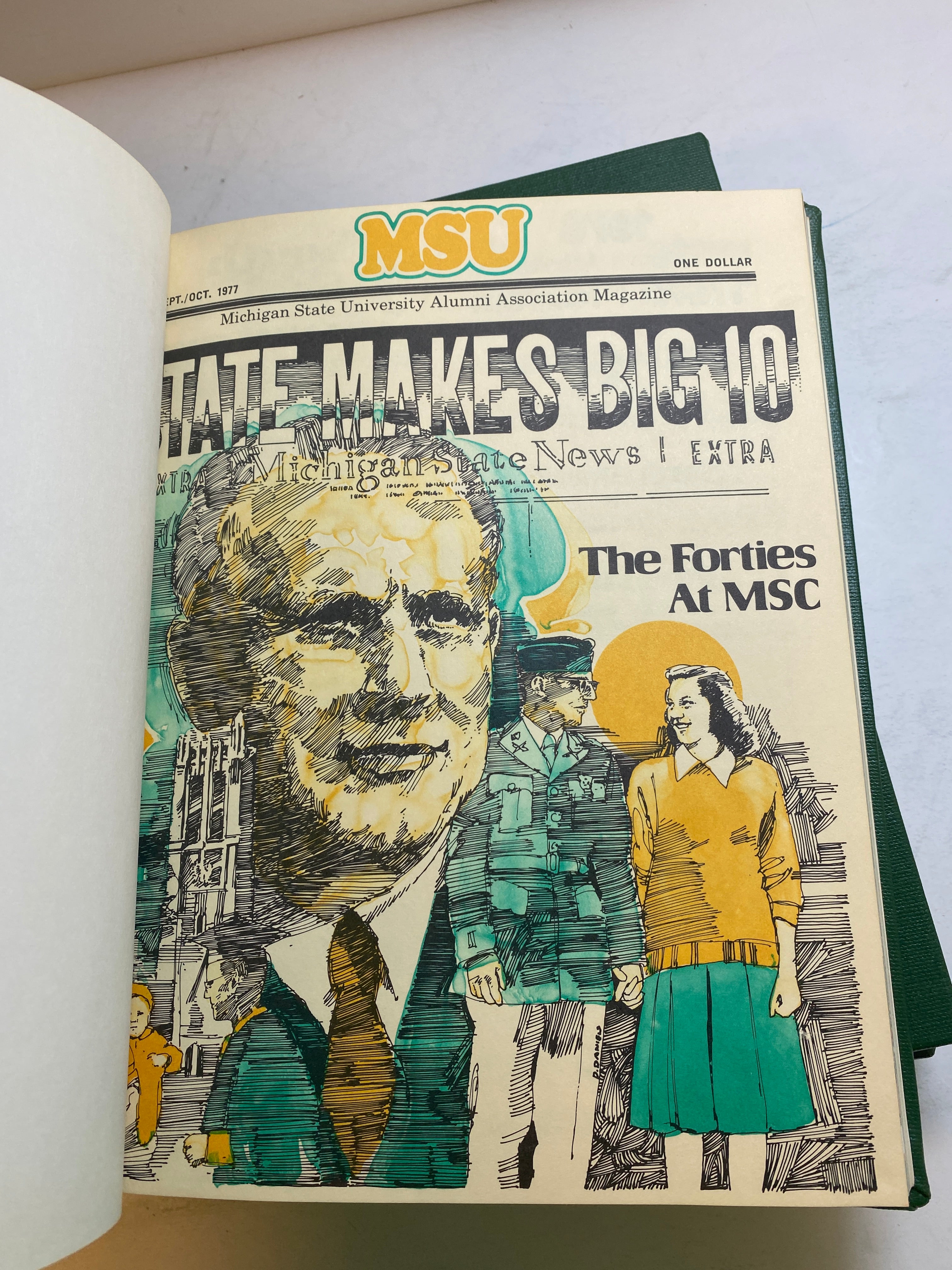 MSU Alumni Magazine Library Bound 1975-1977