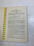 Basic Instructor Guide Michigan Civil Defense Atomic Age Spiral 1953
