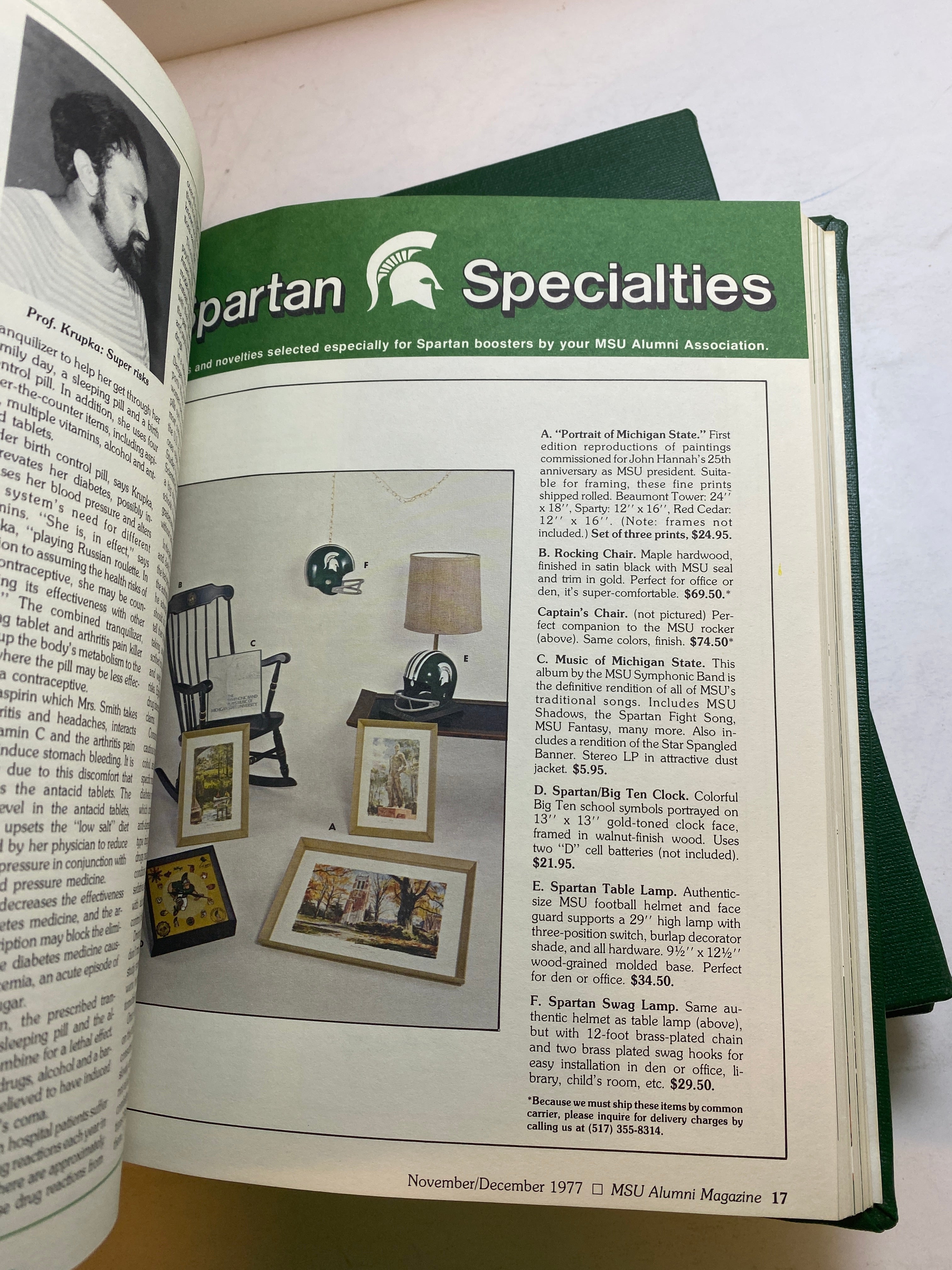 MSU Alumni Magazine Library Bound 1975-1977