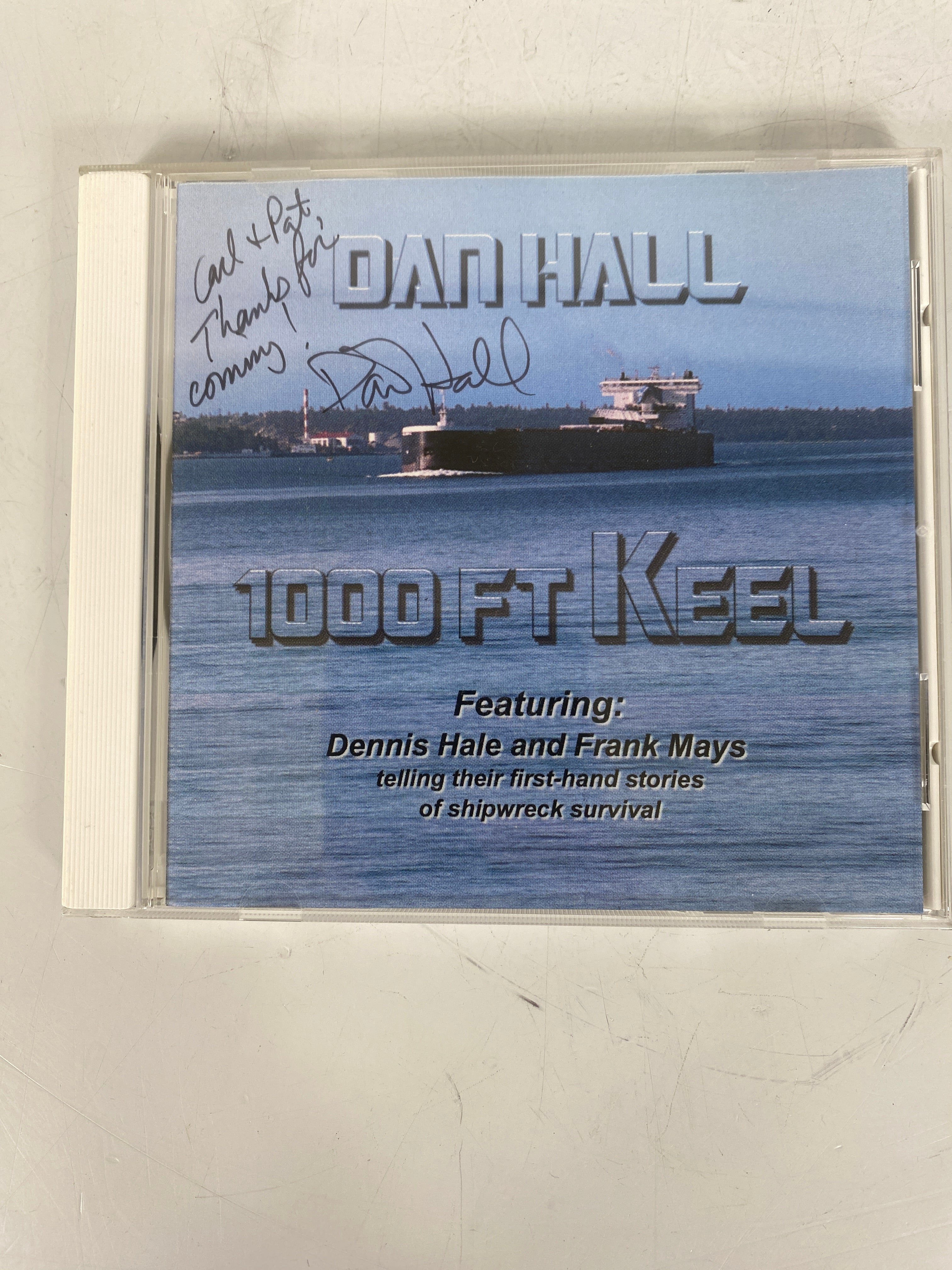 Dan Hall 1000 Ft Keel CD *signed*