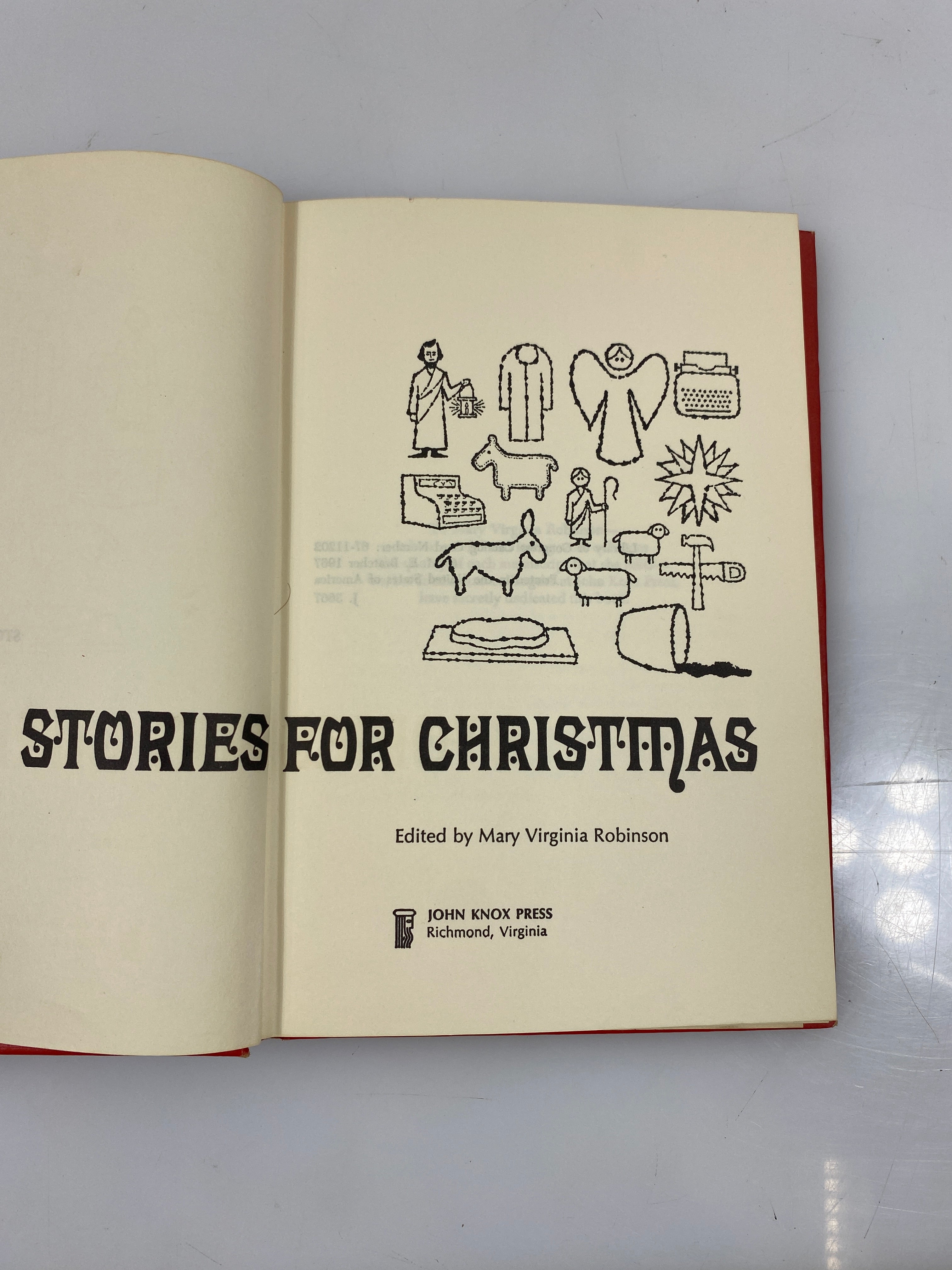 Stories for Christmas Mary Robinson John Knox Press 1967 HCDJ