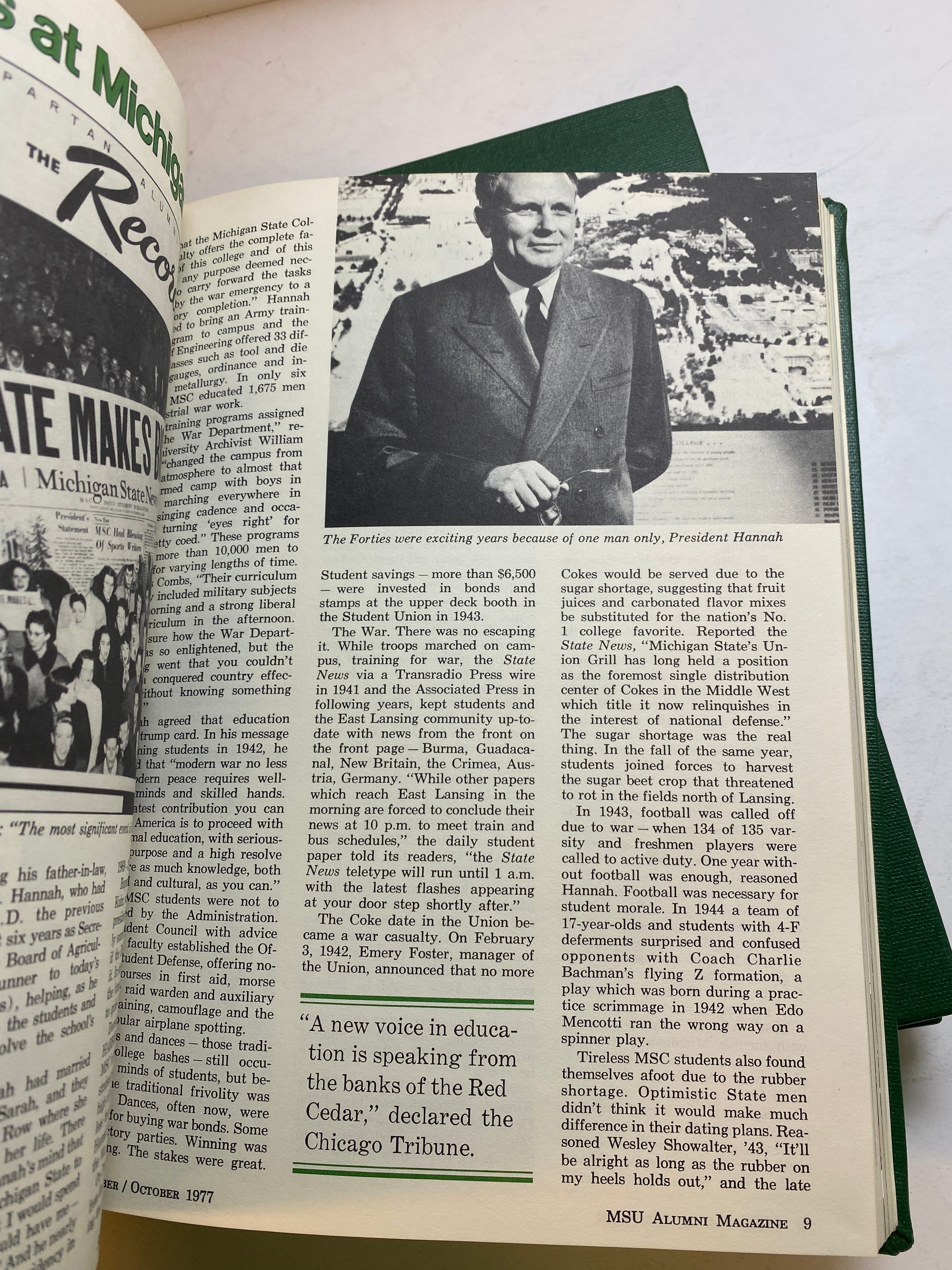 MSU Alumni Magazine Library Bound 1975-1977