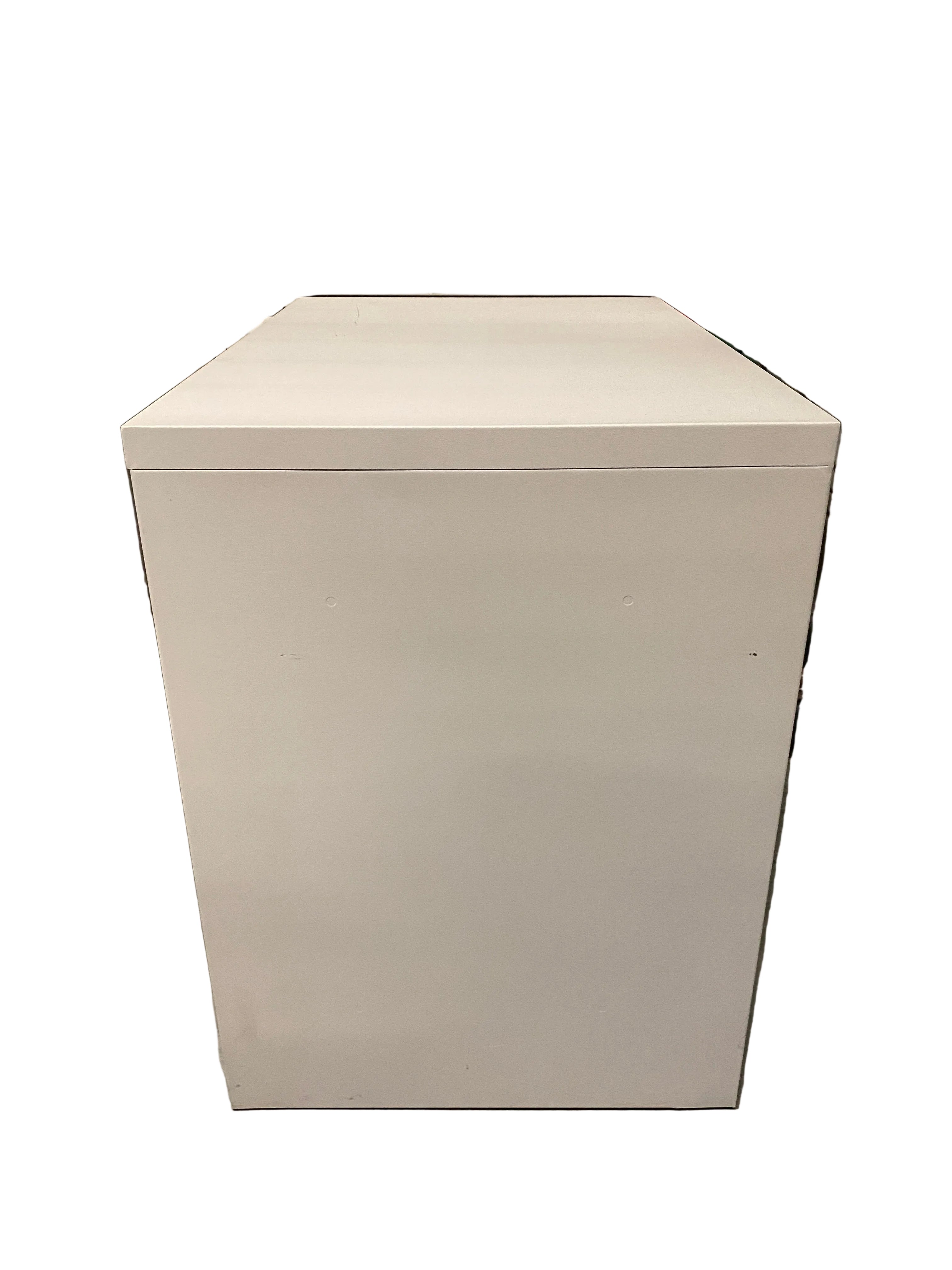 Teknion Furniture Systems Grey 2 Drawer Lockable File Cabinet