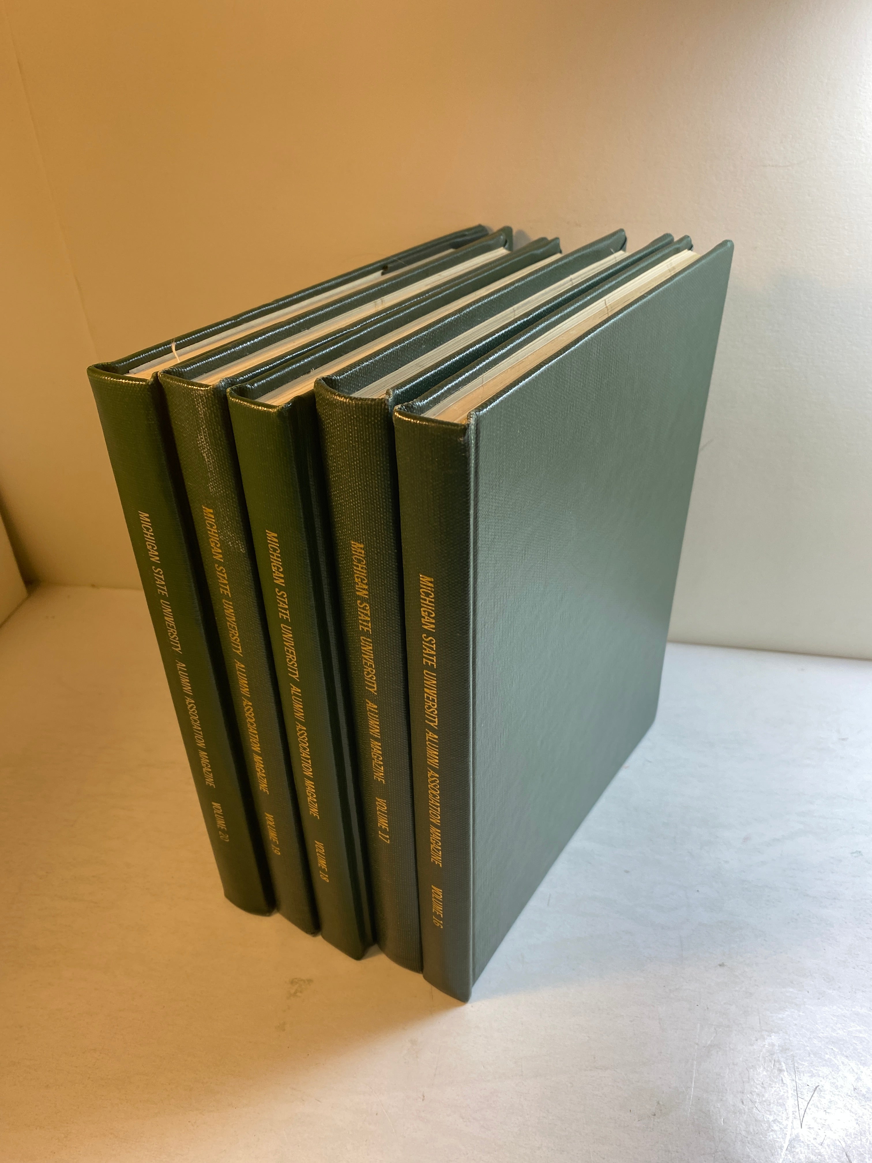 MSU Alumni Magazine Library Bound Complete Years 1970-1975