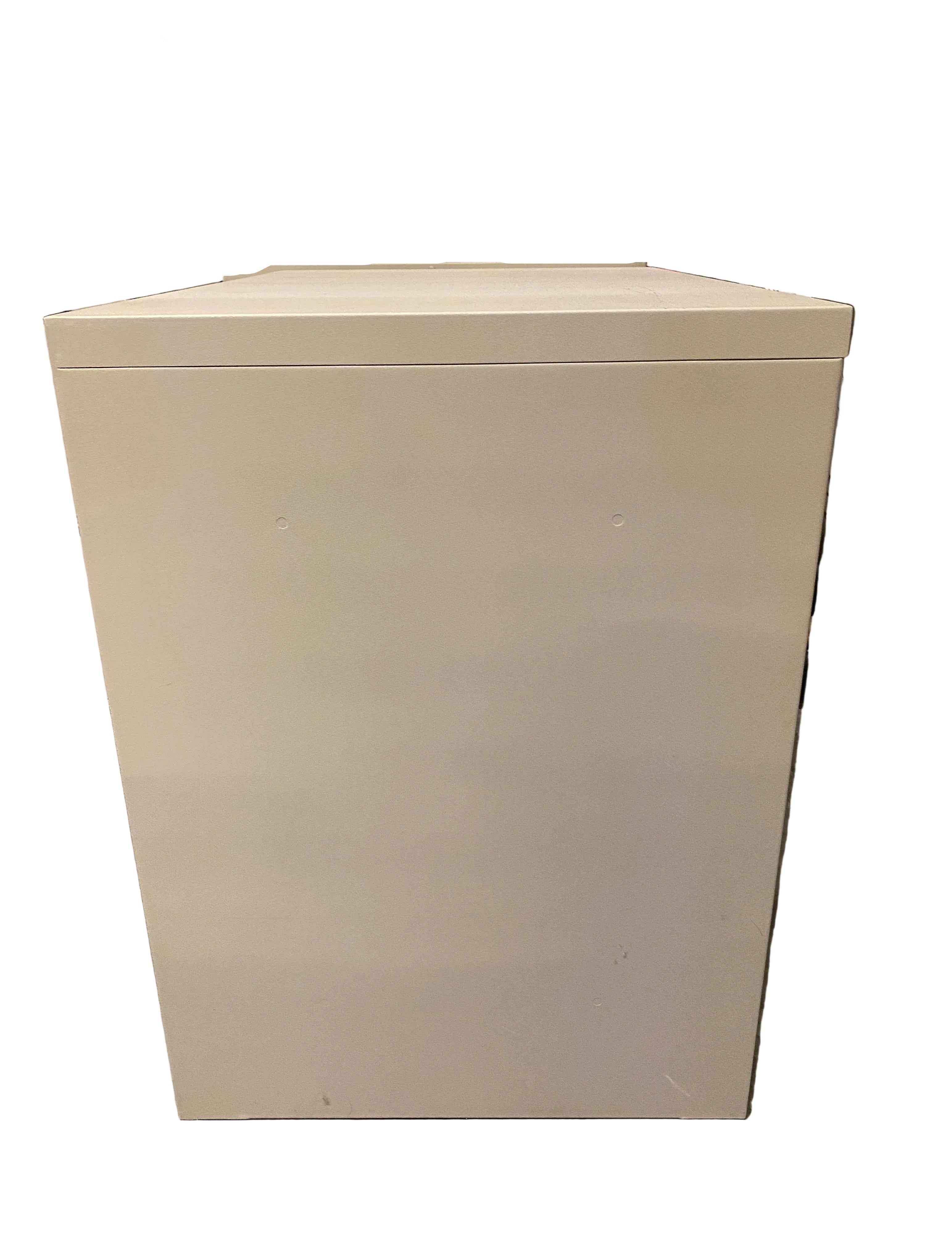 Teknion Furniture Systems Grey 2 Drawer Lockable File Cabinet