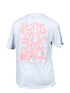 Vans Off The Wall Classic Fit Blue and Pink T-Shirt Unisex Size M