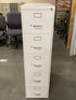 Steelcase Grey 5 Drawer Lockable File Cabinet