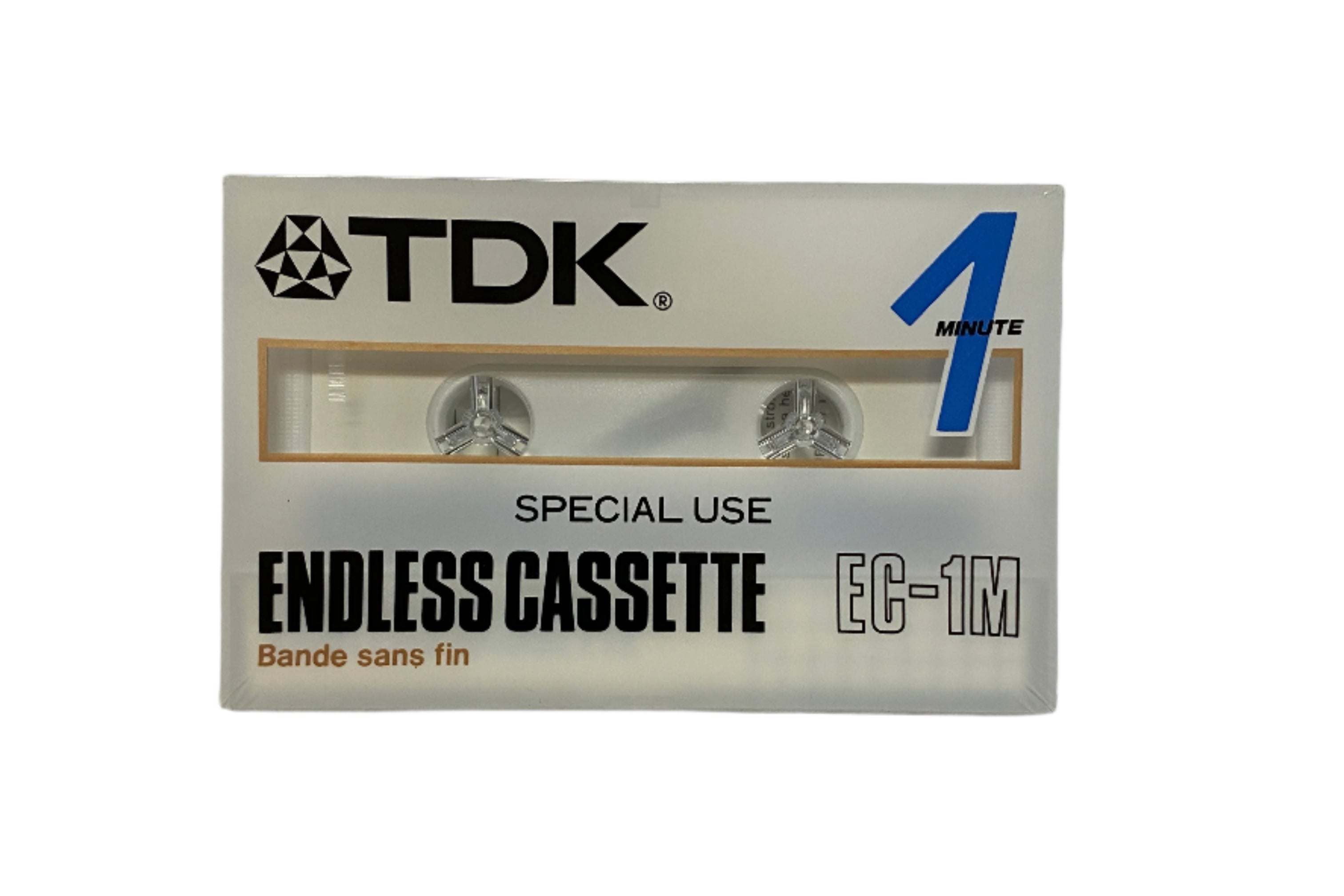 TDK 1 Minute Special Use Endless Cassette EC-1M
