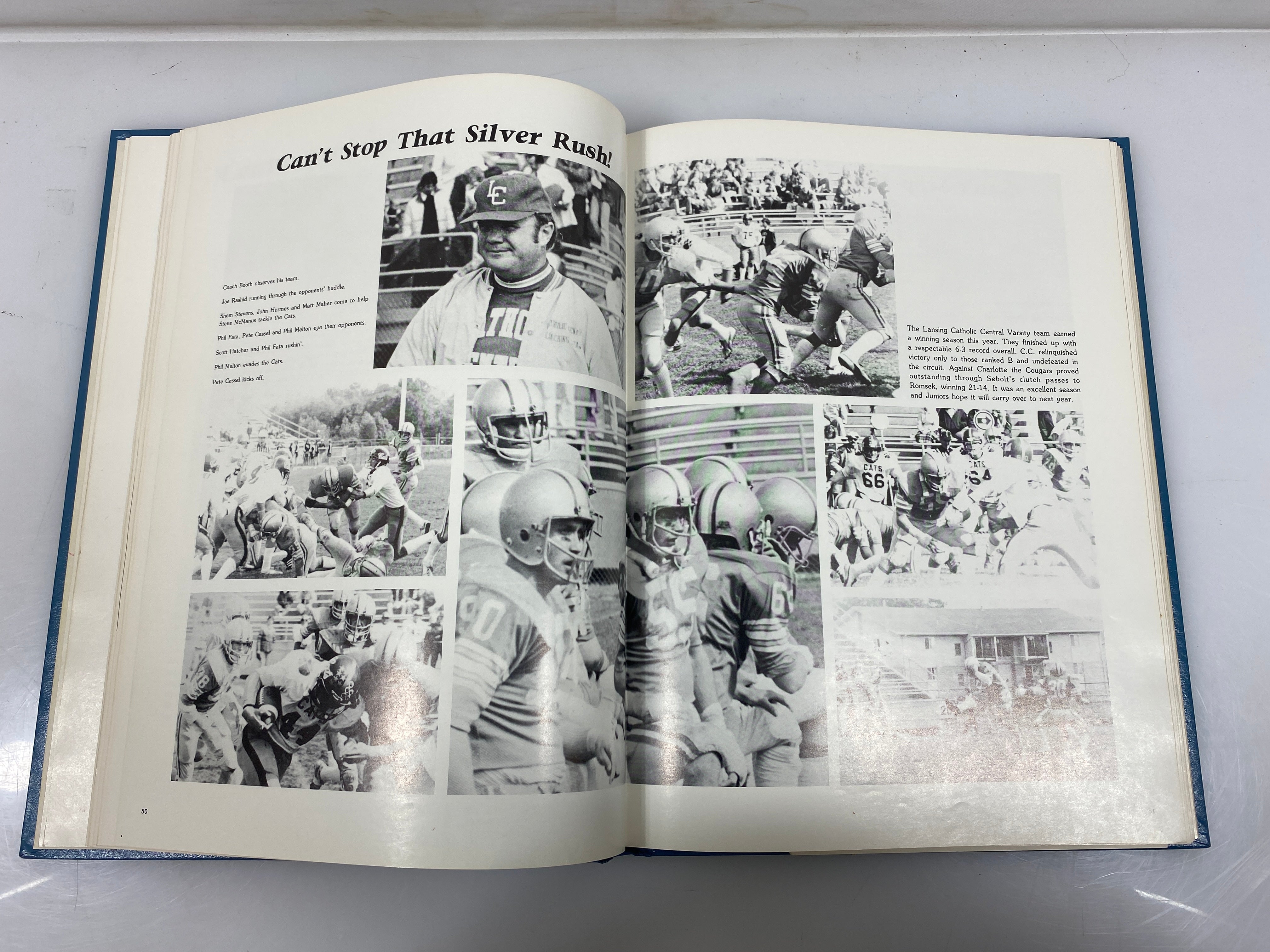 1981 Lansing Catholic Central High School "Reflection" Lansing Michigan