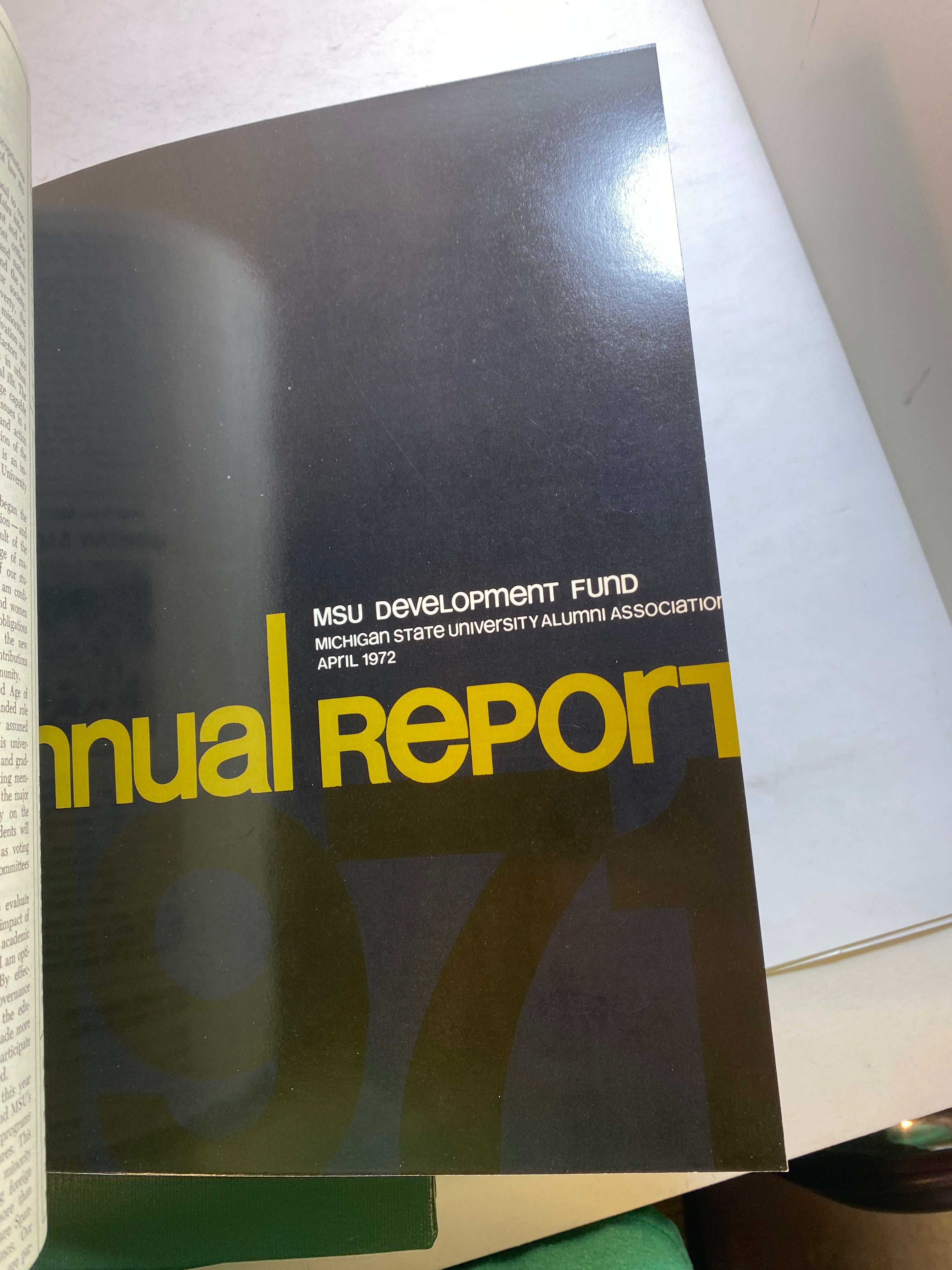 MSU Alumni Magazine Library Bound Complete Years 1970-1975