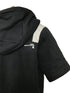 Nike Black Spartan Zip-Up Short-Sleeve Hoodie Men's Size L