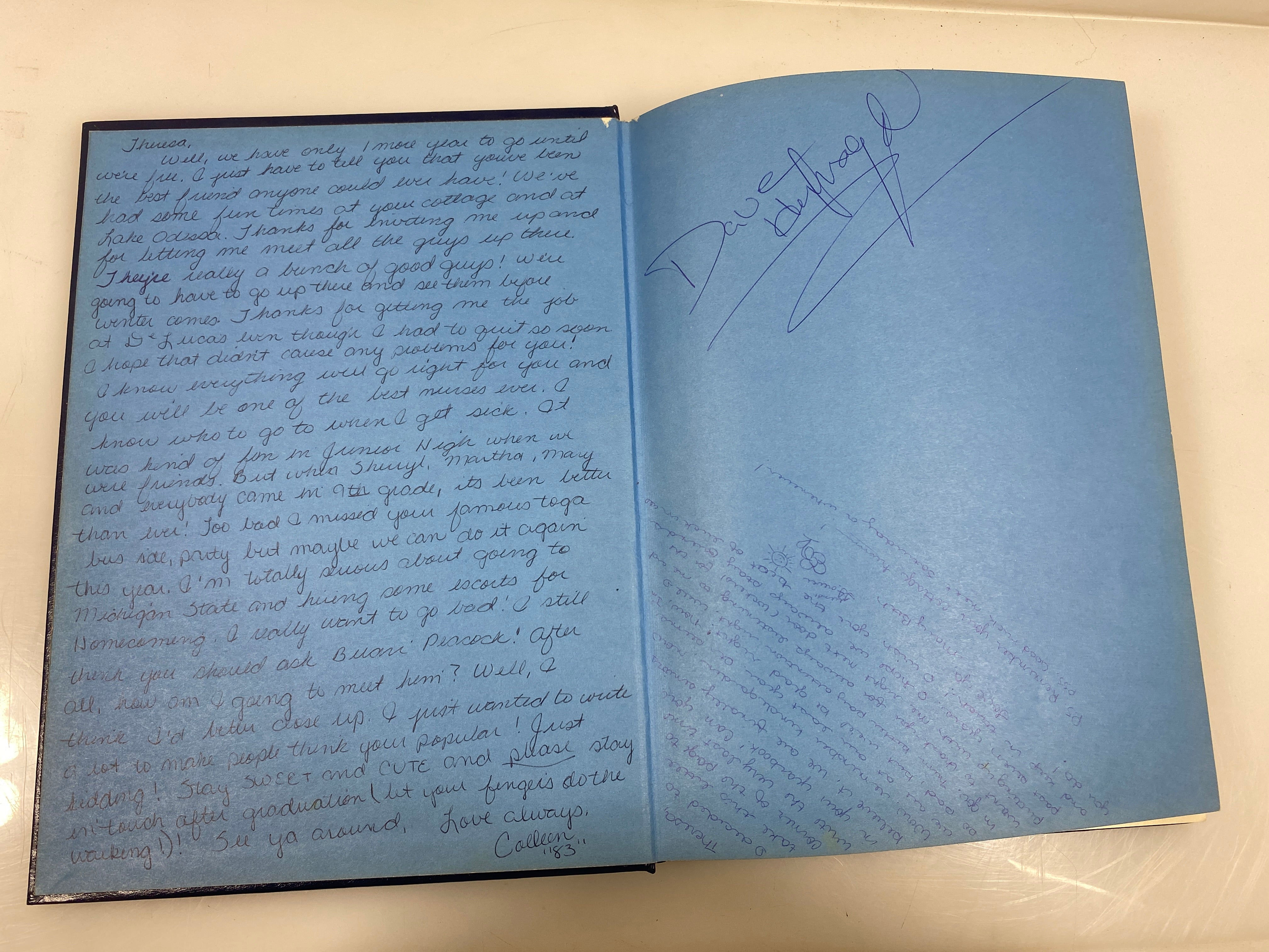 1982 Lansing Catholic Central High School "Reflection" Lansing Michigan