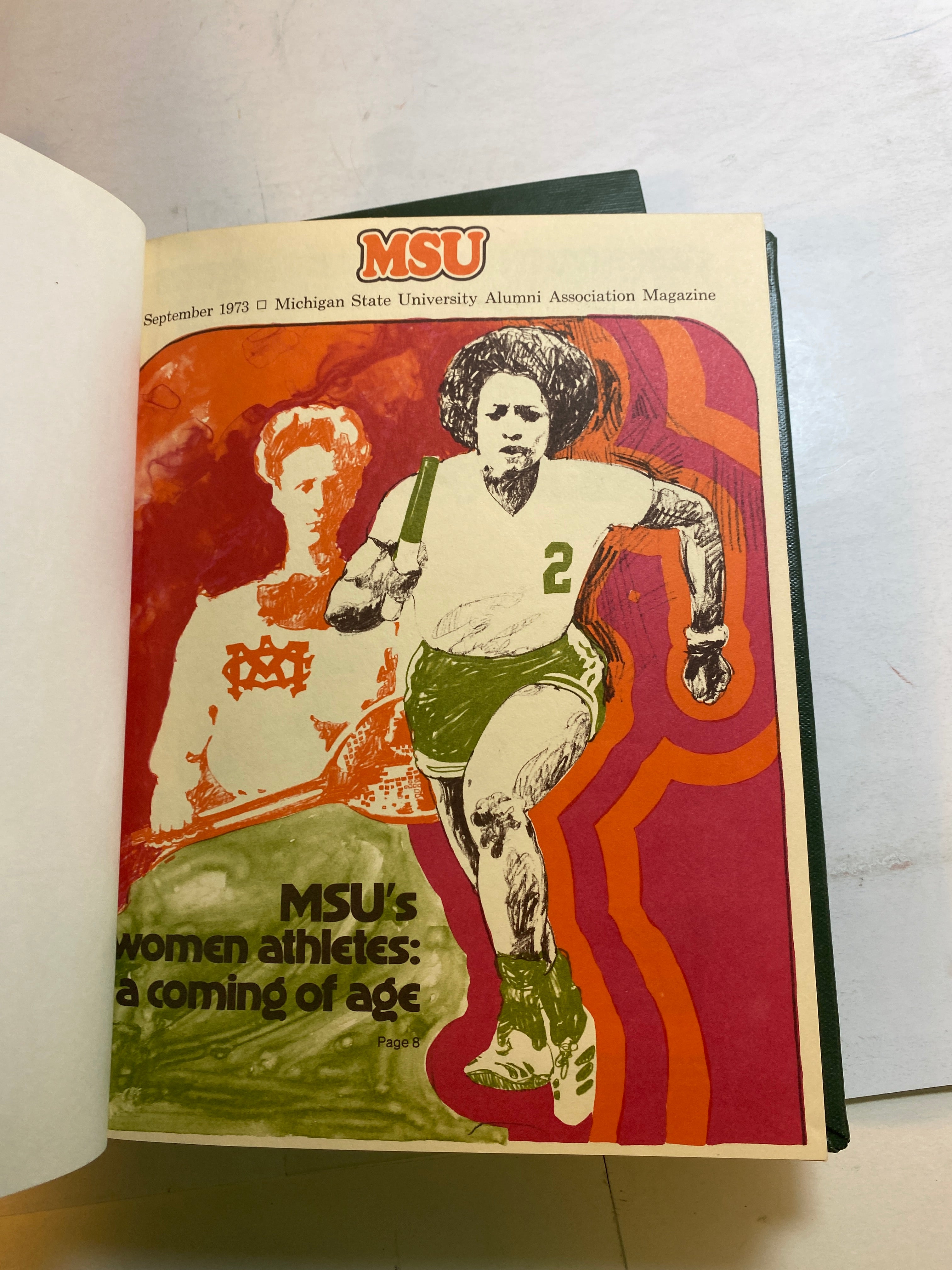 MSU Alumni Magazine Library Bound Complete Years 1970-1975