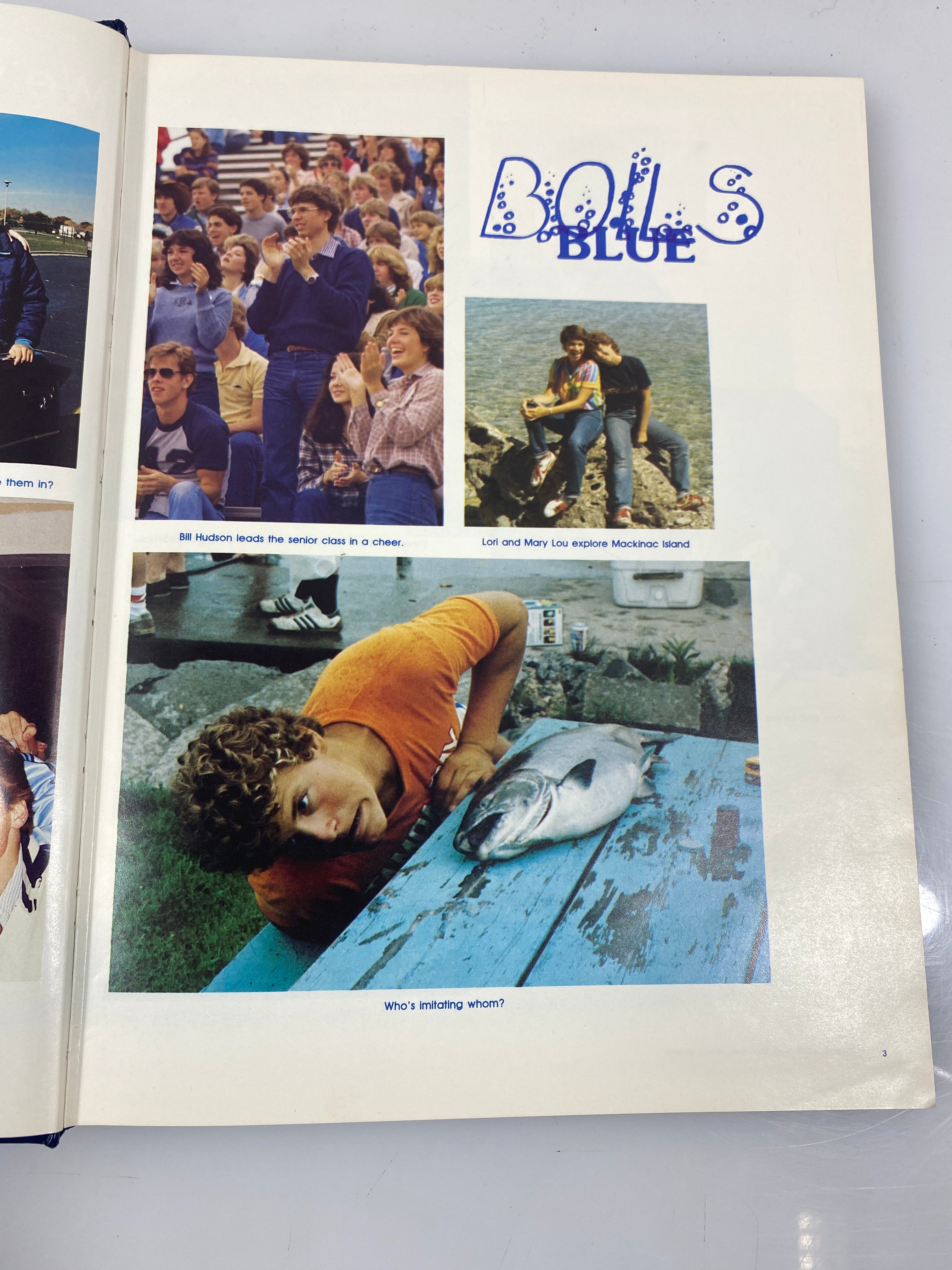 1982 Lansing Catholic Central High School "Reflection" Lansing Michigan