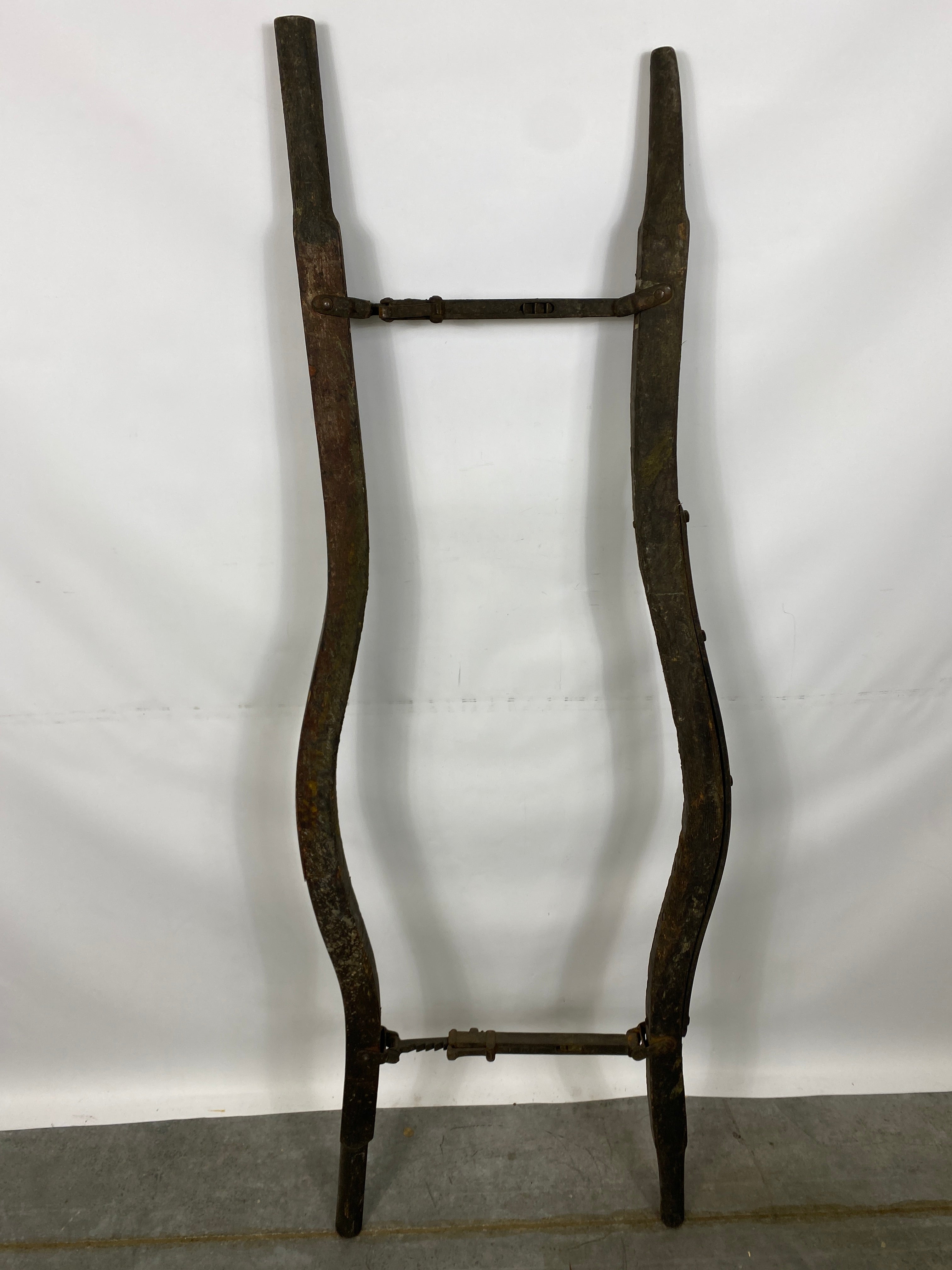 Antique Wooden Barrel Carrier PAT. Feb 17 1880