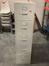 HON Grey 5 Drawer File Cabinet