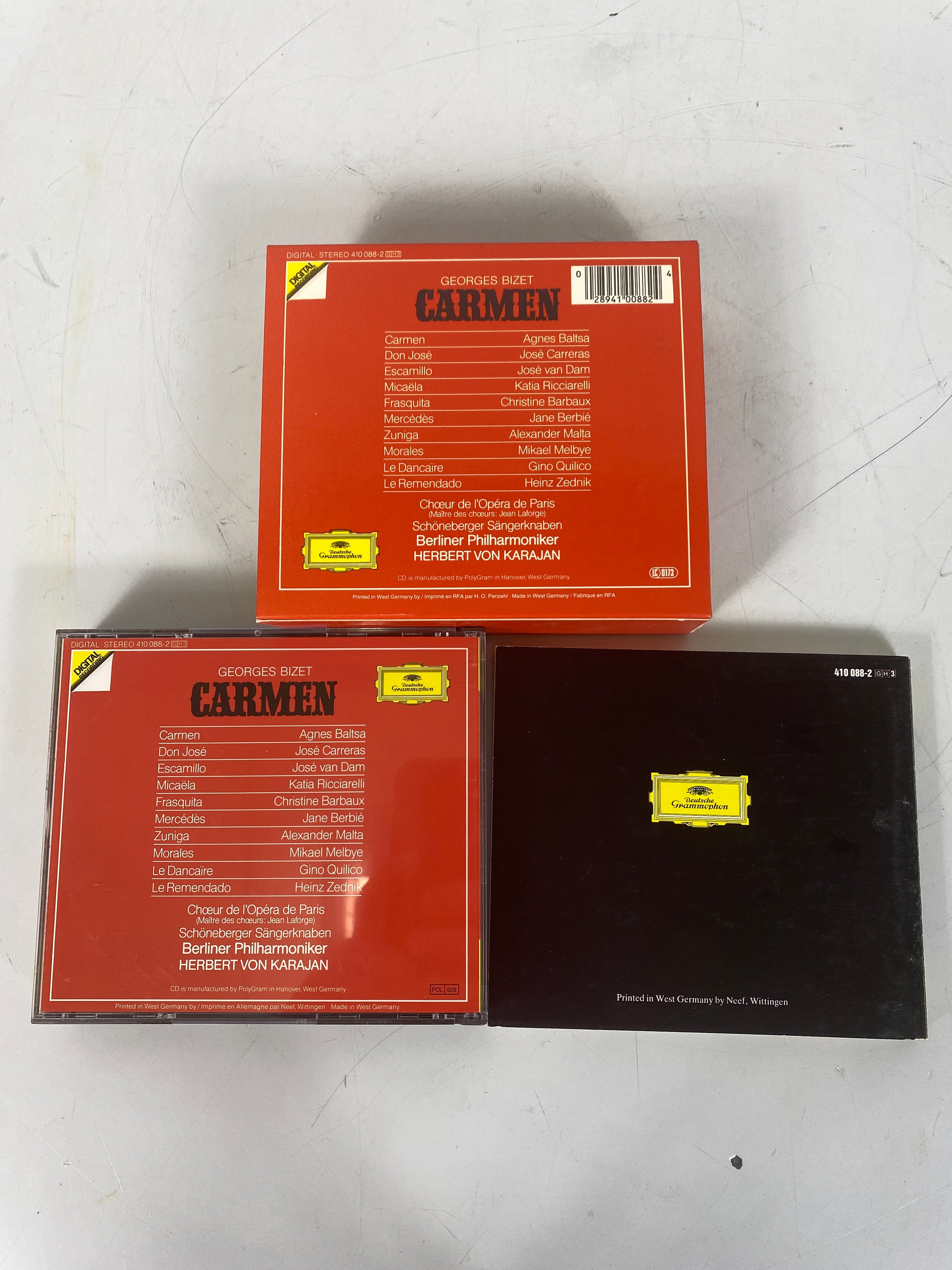 Herbert von Karajan Carmen Box Set CD