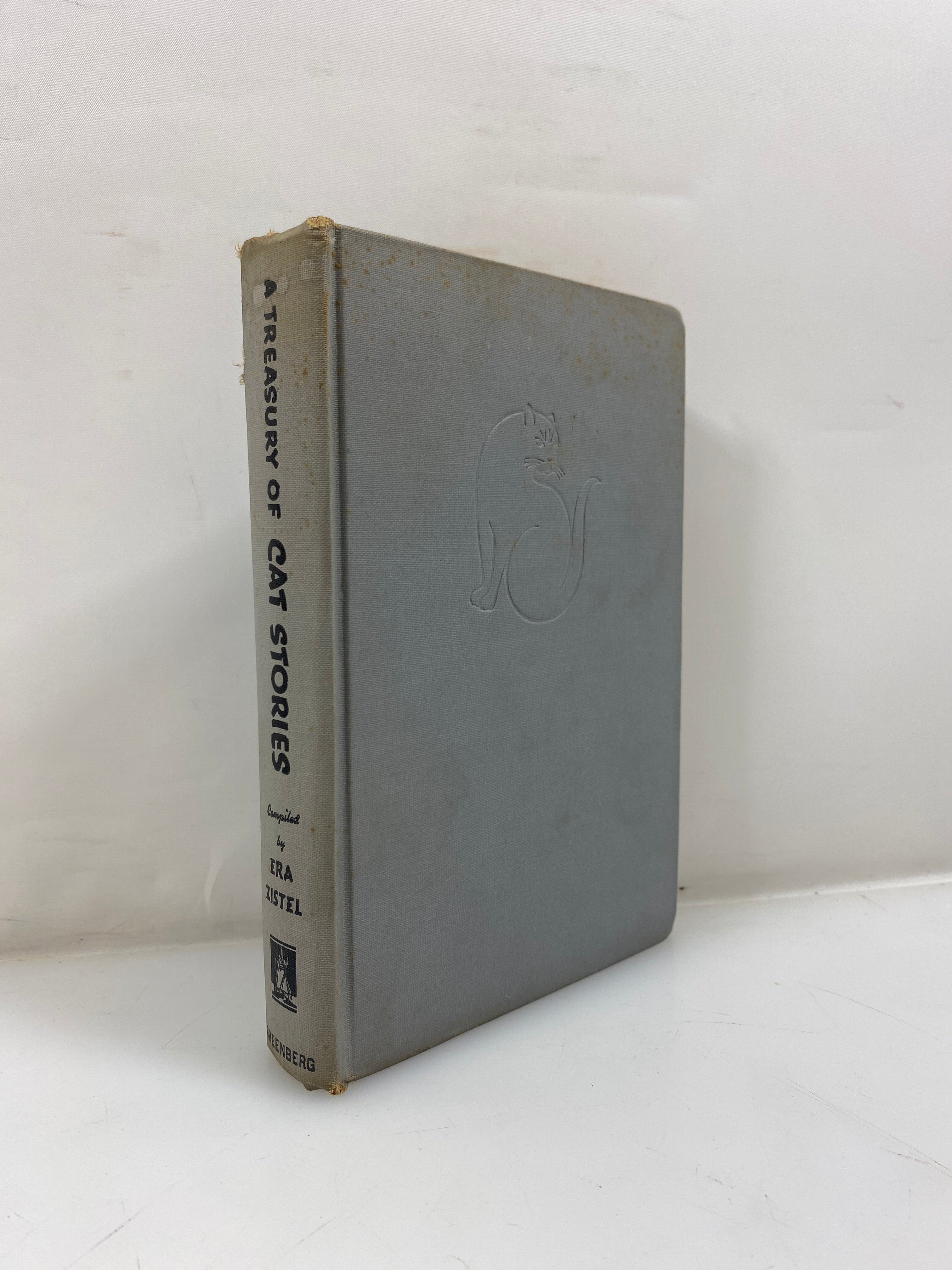 A Treasury of Cat Stories Compiled by Era Zistel 1944 HC