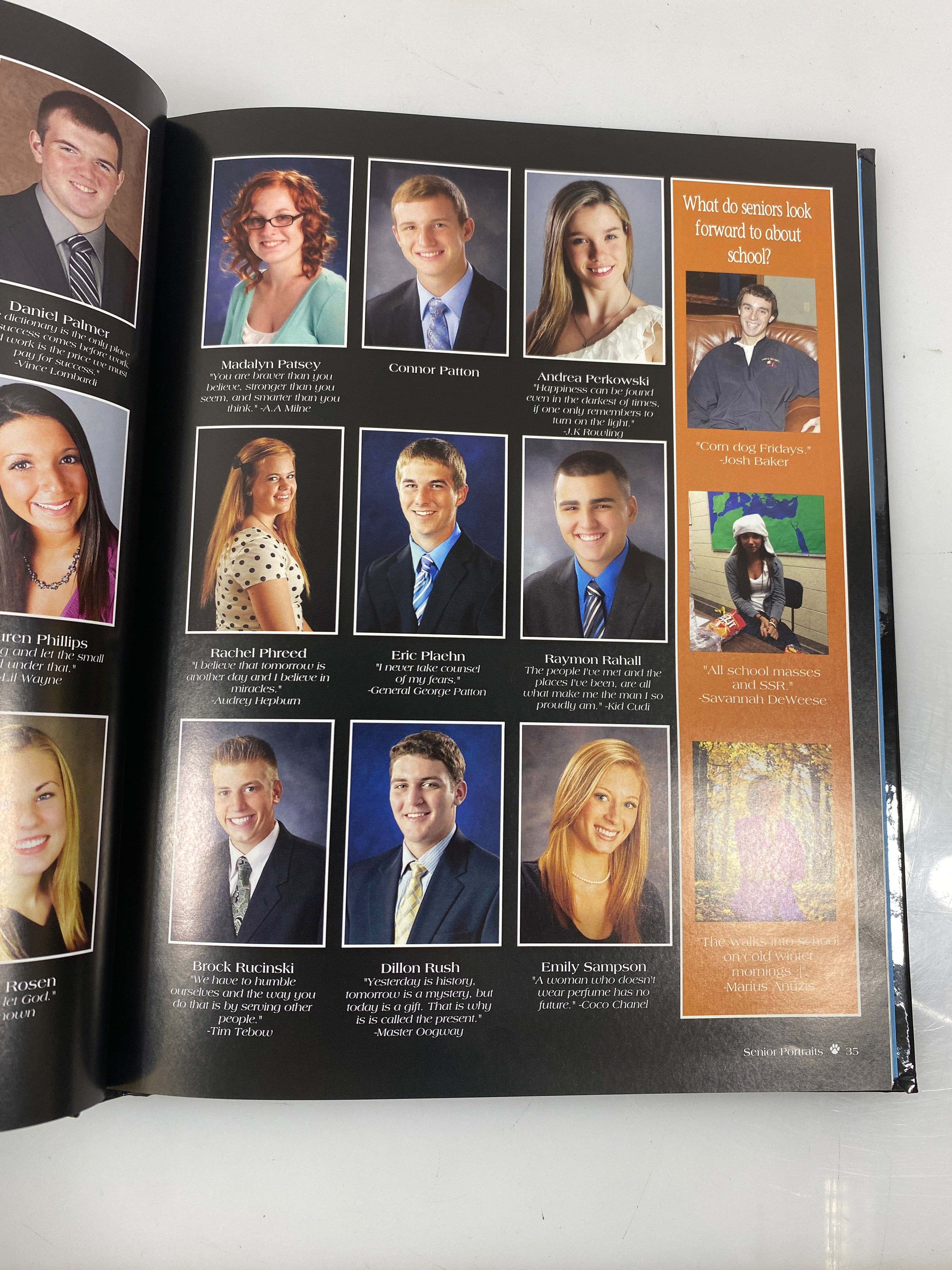 2013 Lansing Catholic High School "Reflections" Yearbook HC