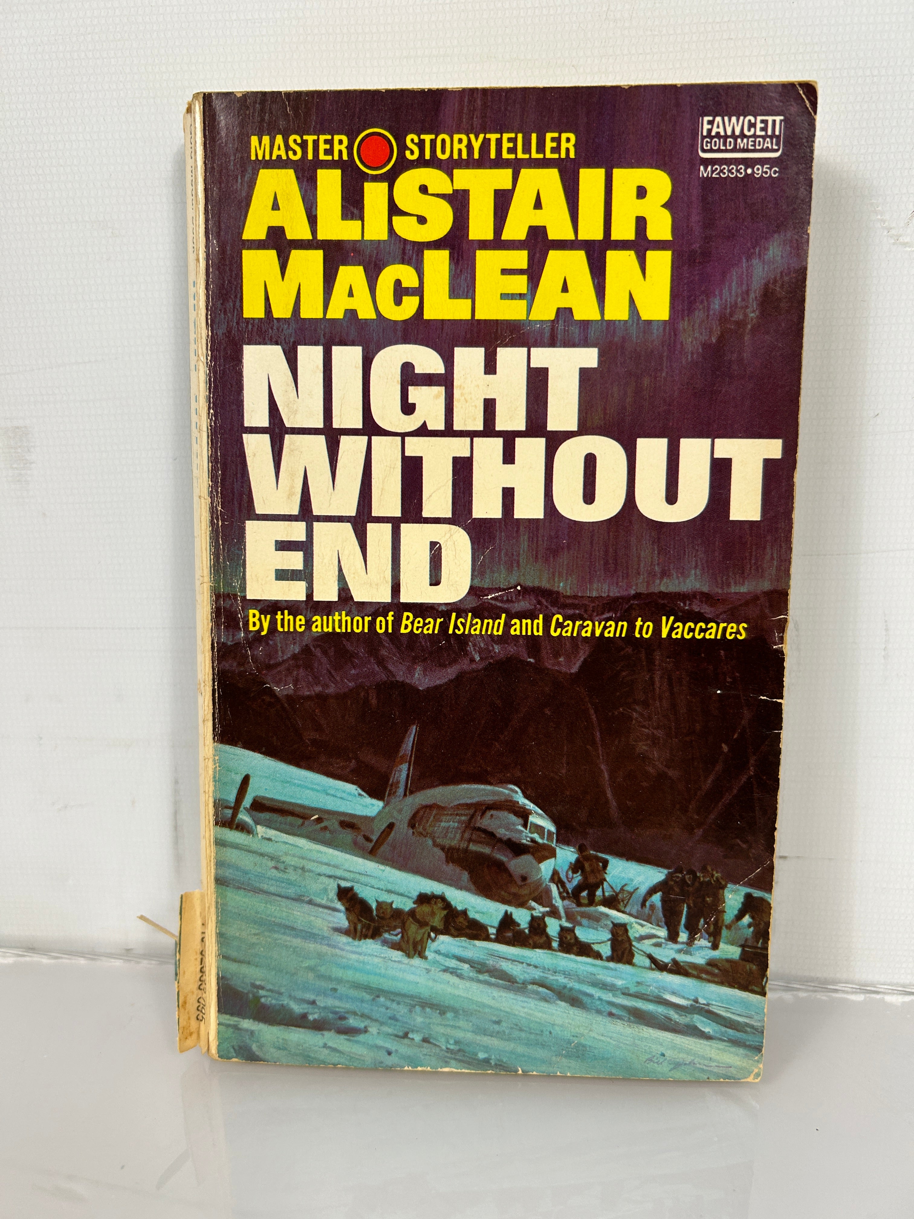 Night Without End by Alistair MacLean 1960 First Paperback Print SC
