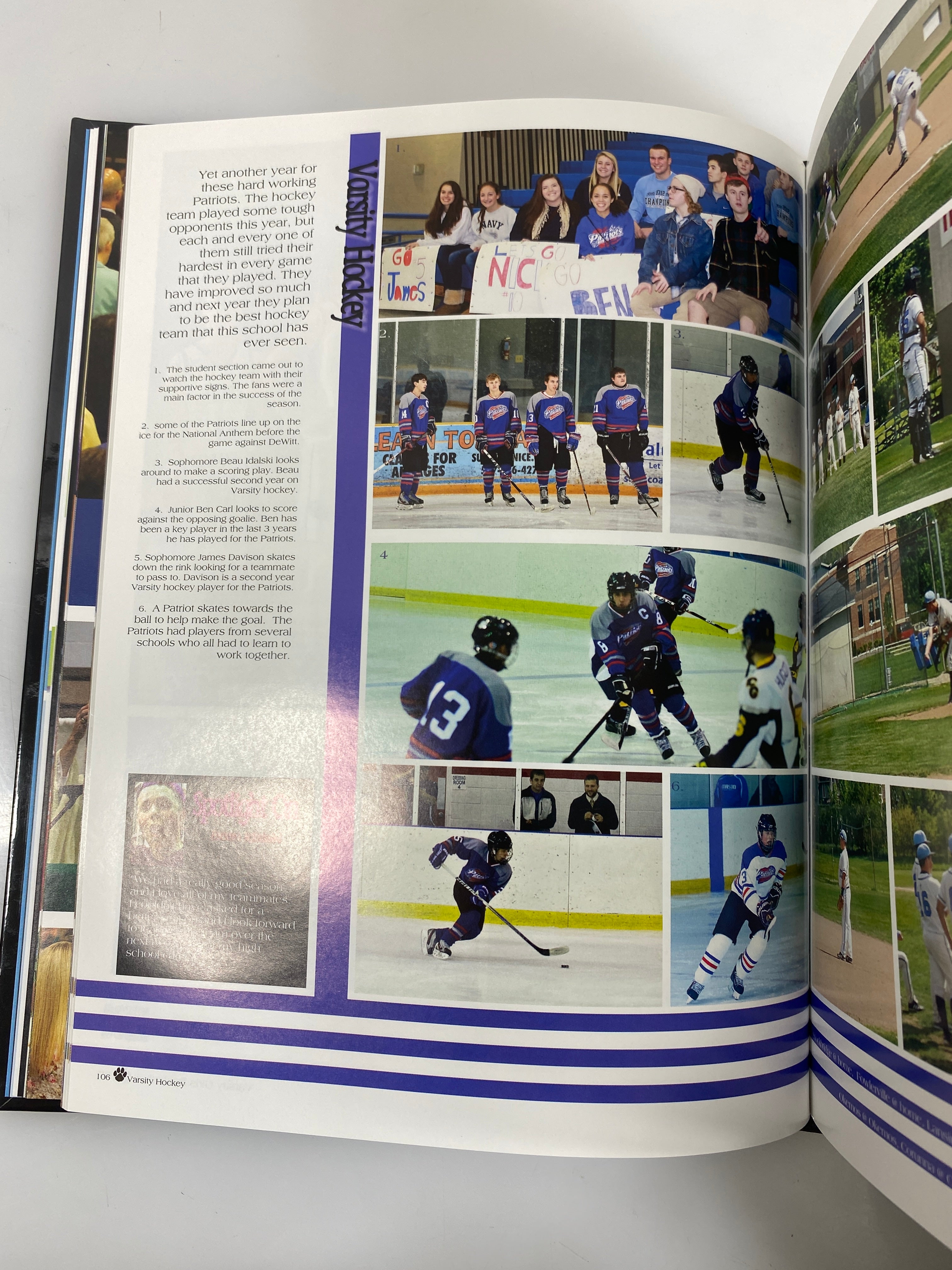 2013 Lansing Catholic High School "Reflections" Yearbook HC