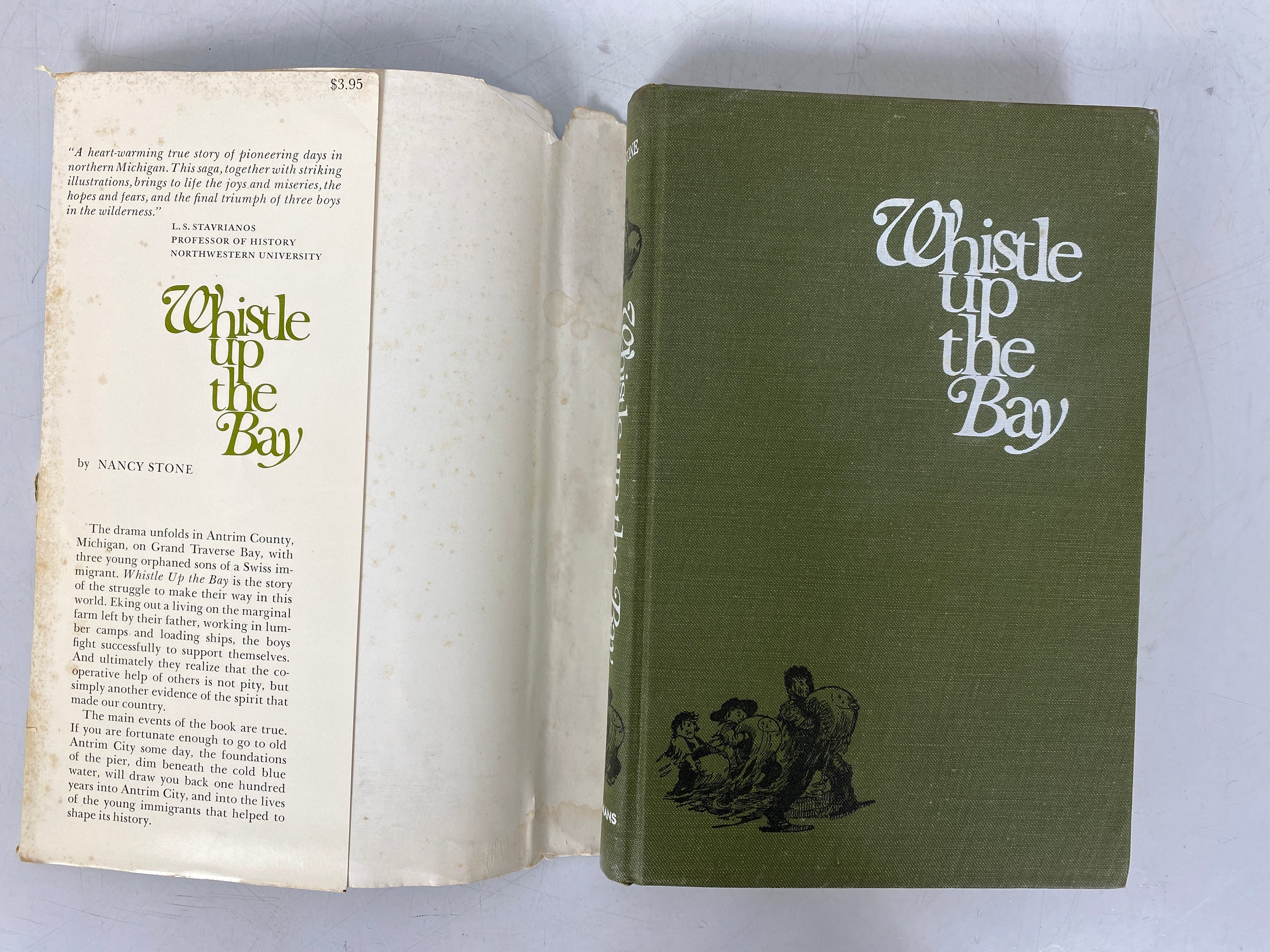 Whistle Up the Bay Stone/Beeby (Antrim County MI) 1966 HC DJ