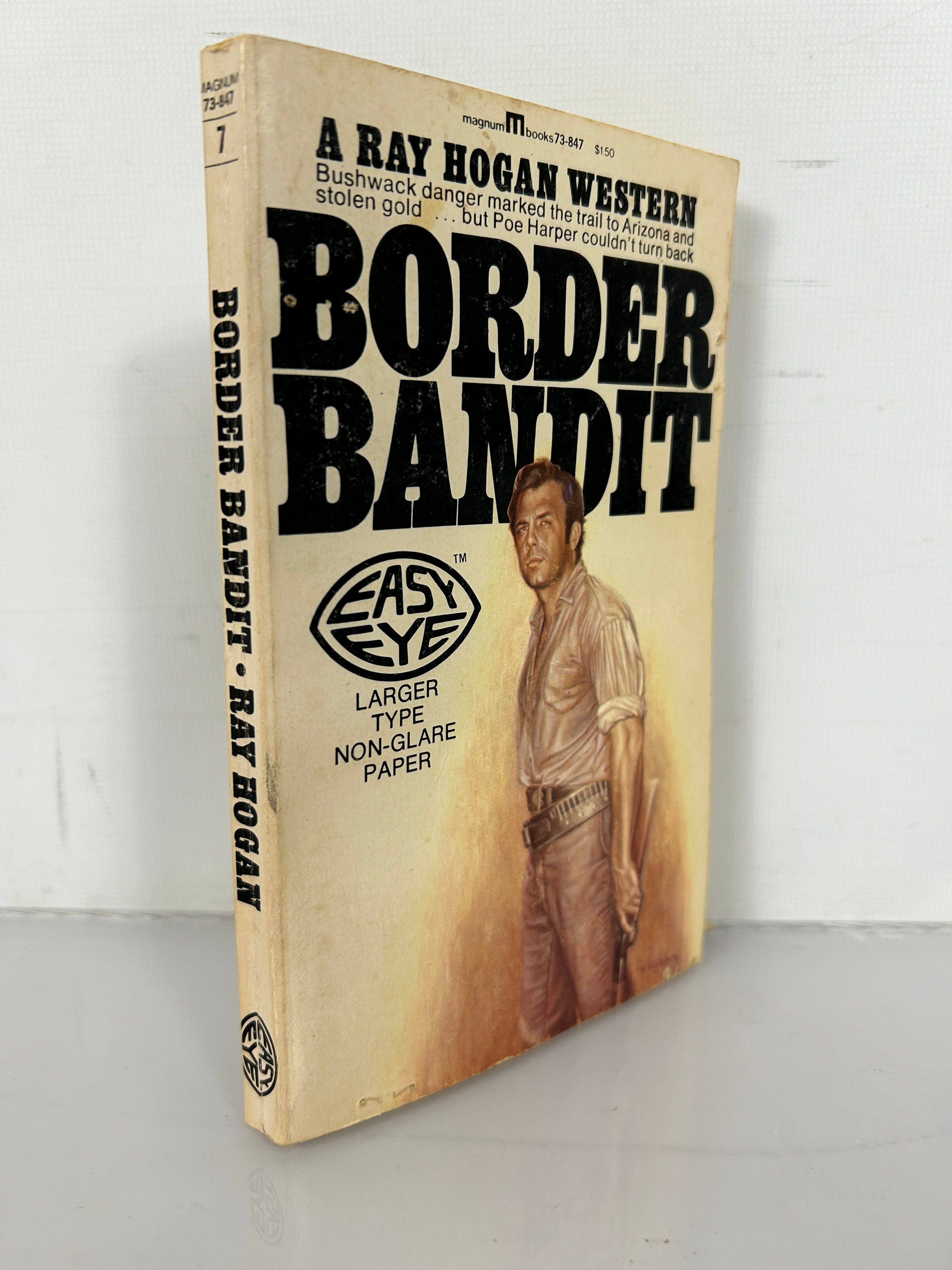 Border Bandit by Ray Hogan 1967 Vintage Paperback Magnum Books Western SC