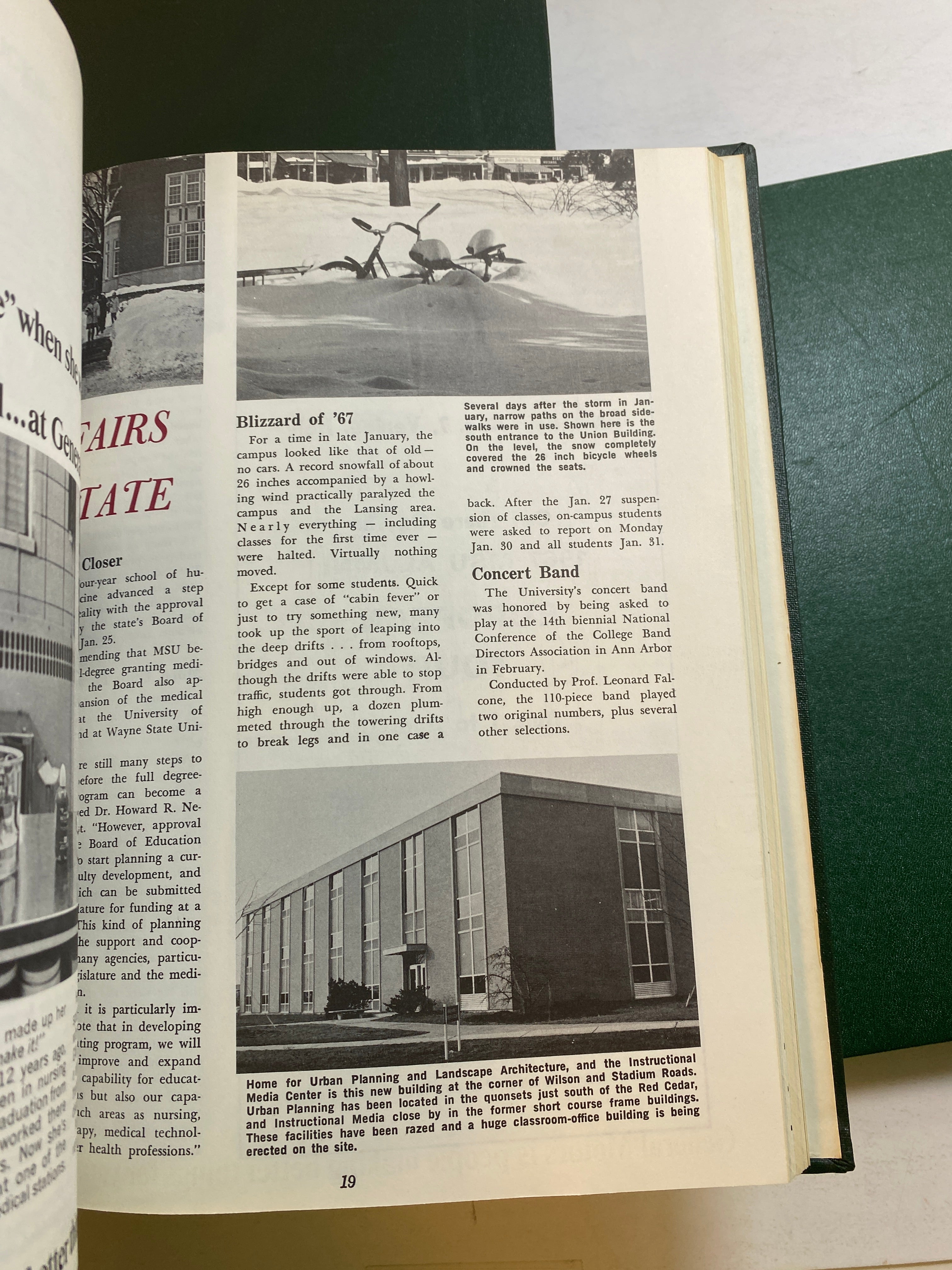 MSU Alumni Magazine Library Bound Complete Years 1965-1970