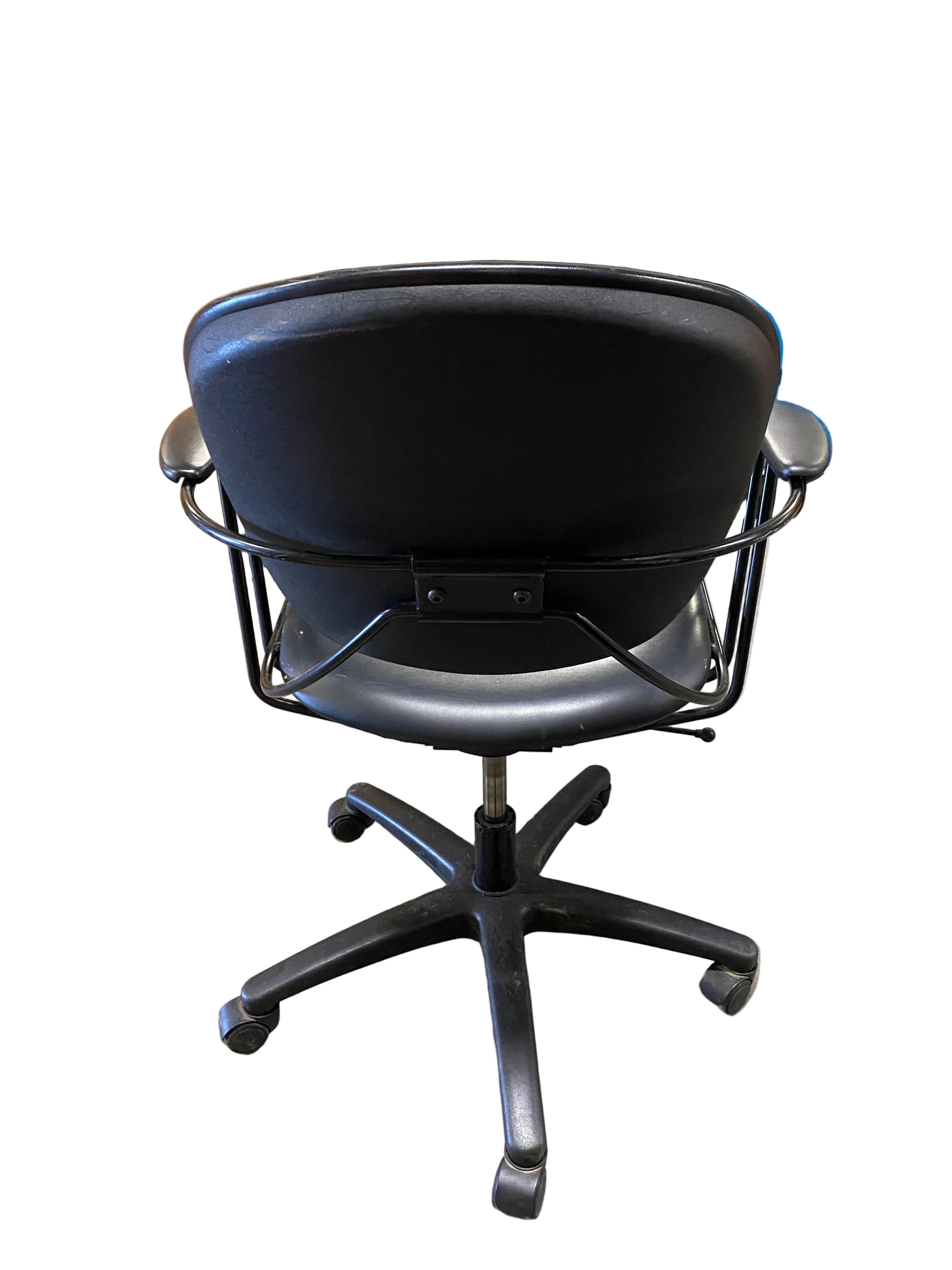 Steelcase Wire Frame Black Chair