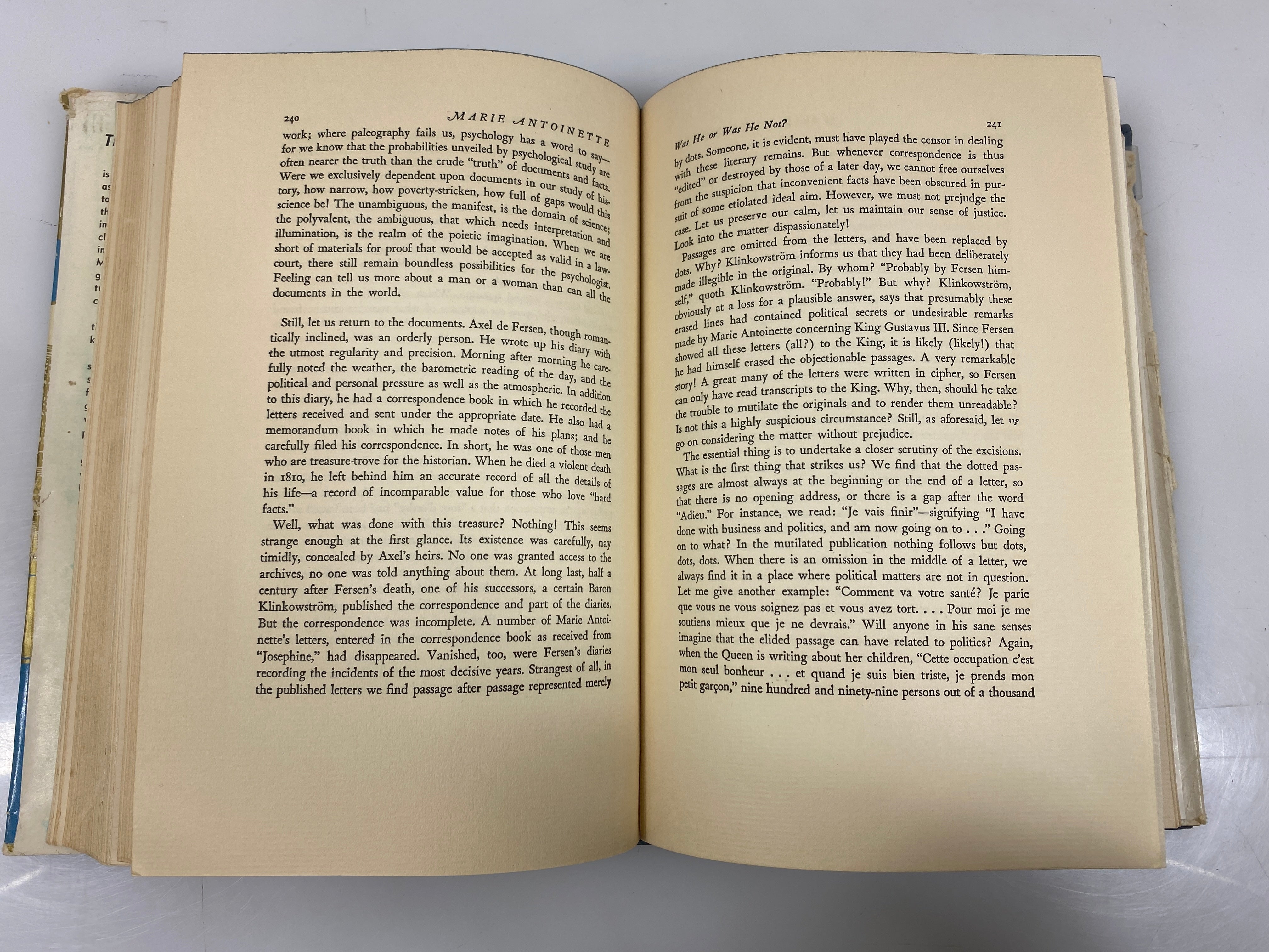 Marie Antoinette by Stefan Zweig Garden City Publishing 1933 HCDJ