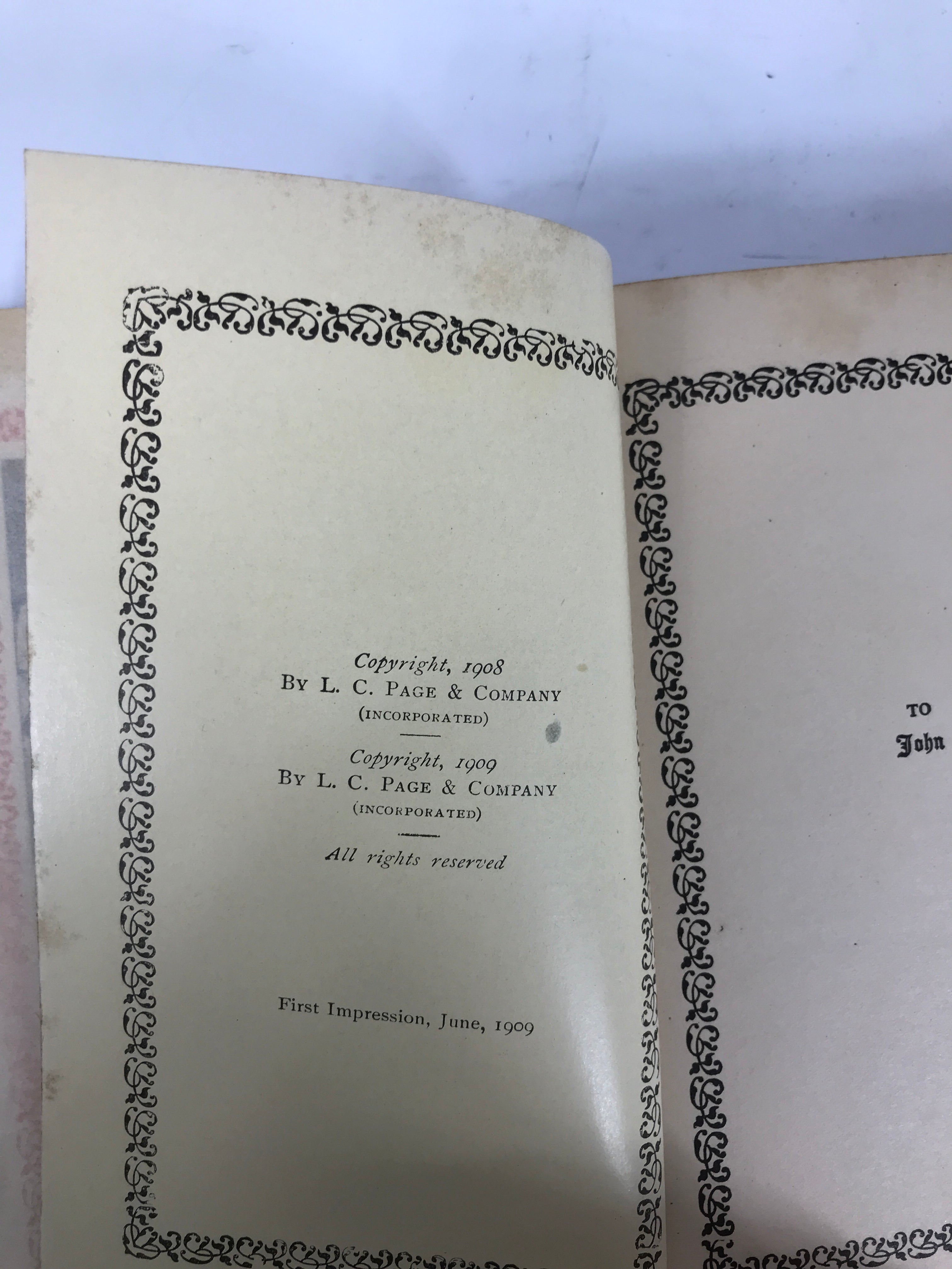 The Jester's Sword A.F. Johnston 1909 1st Impression Antique HC