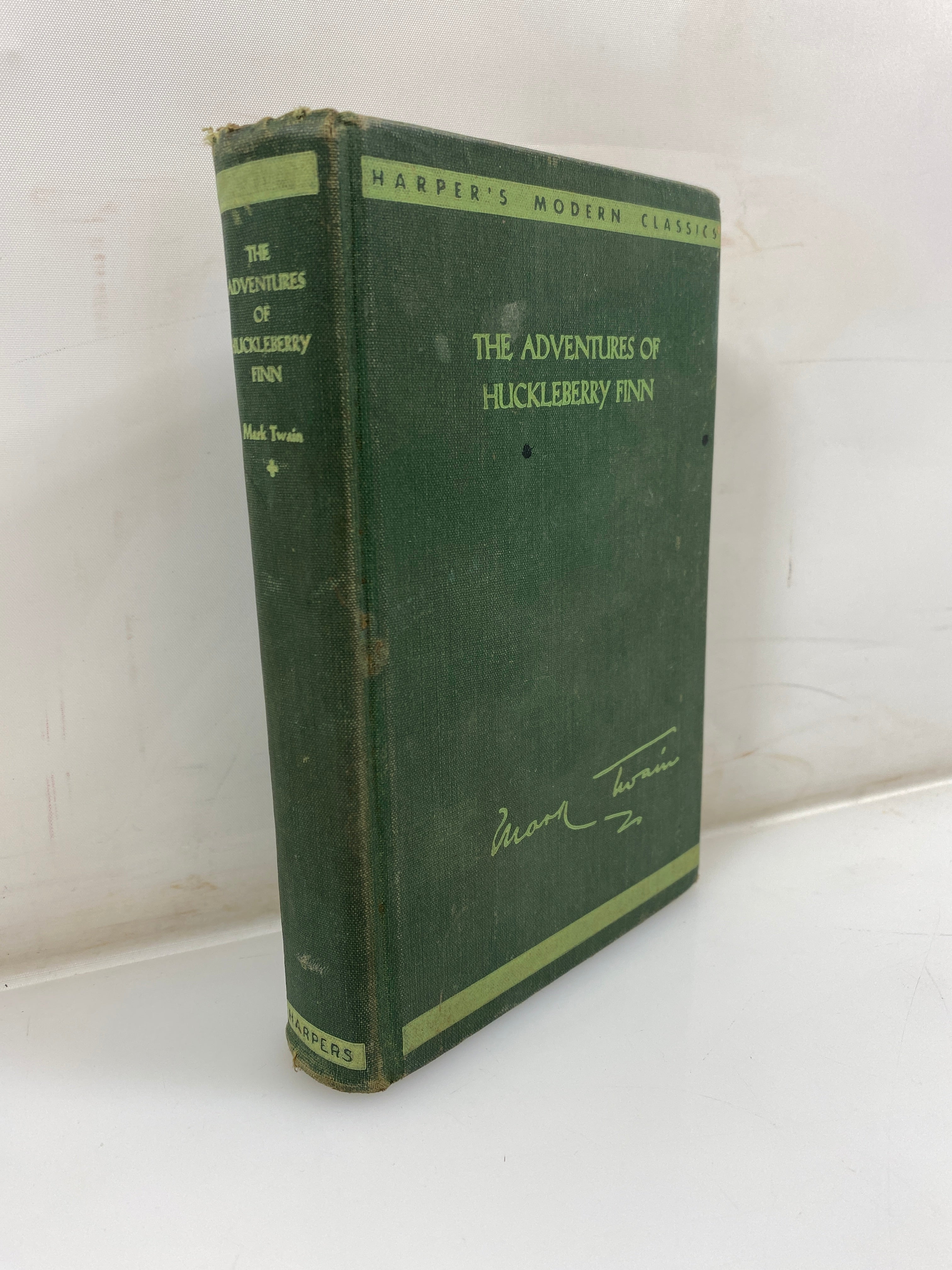 The Adventures of Huckleberry Finn Mark Twain 1931 HC