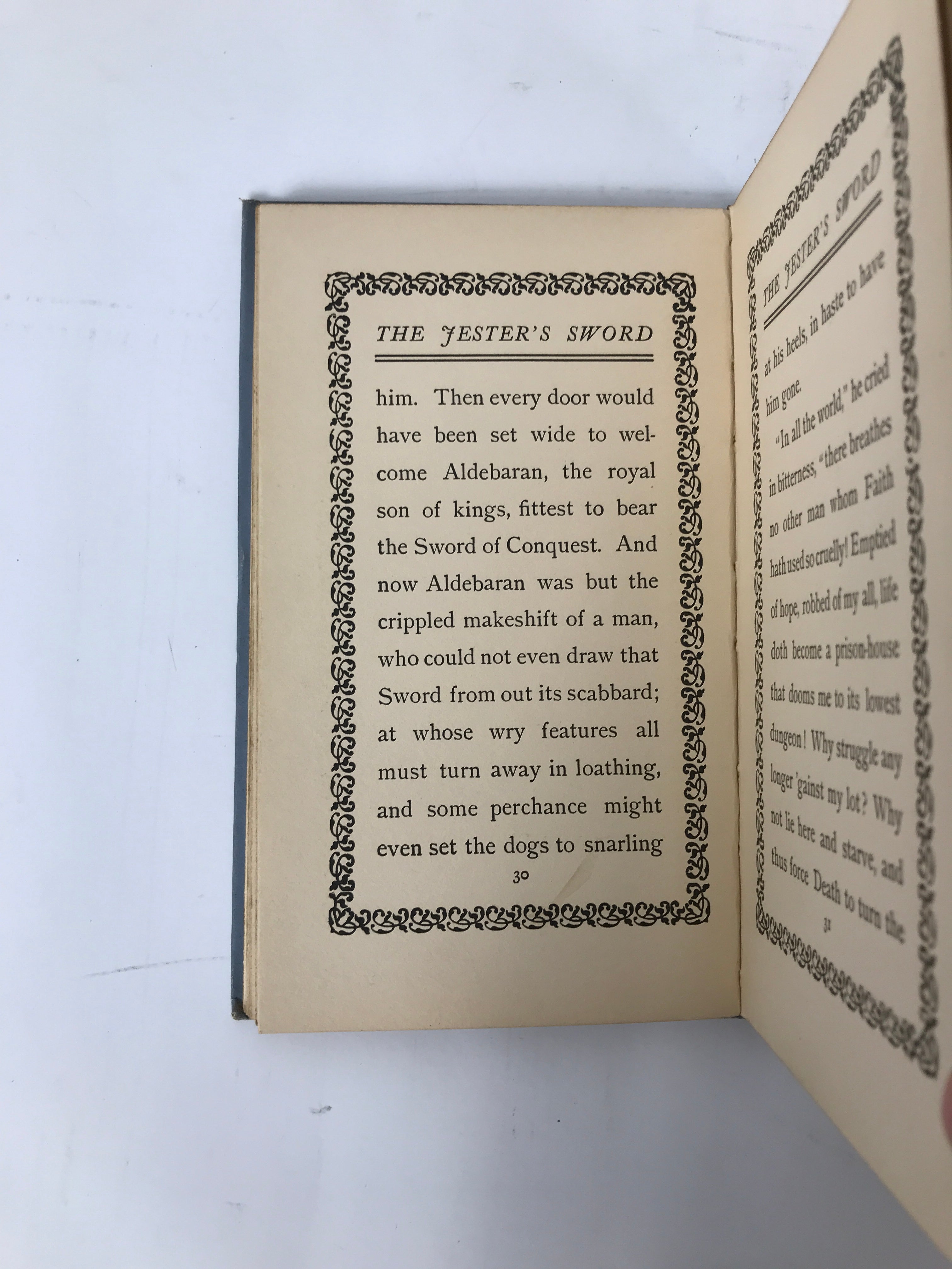 The Jester's Sword A.F. Johnston 1909 1st Impression Antique HC