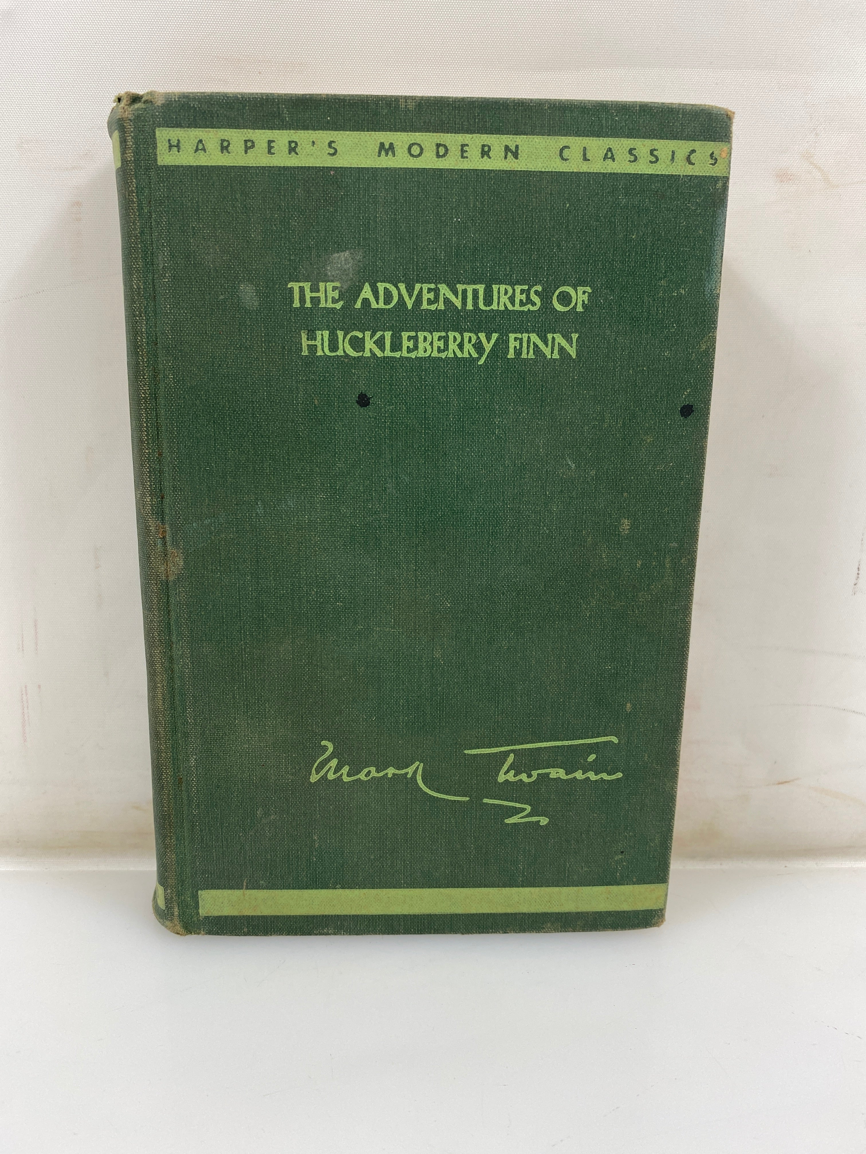 The Adventures of Huckleberry Finn Mark Twain 1931 HC