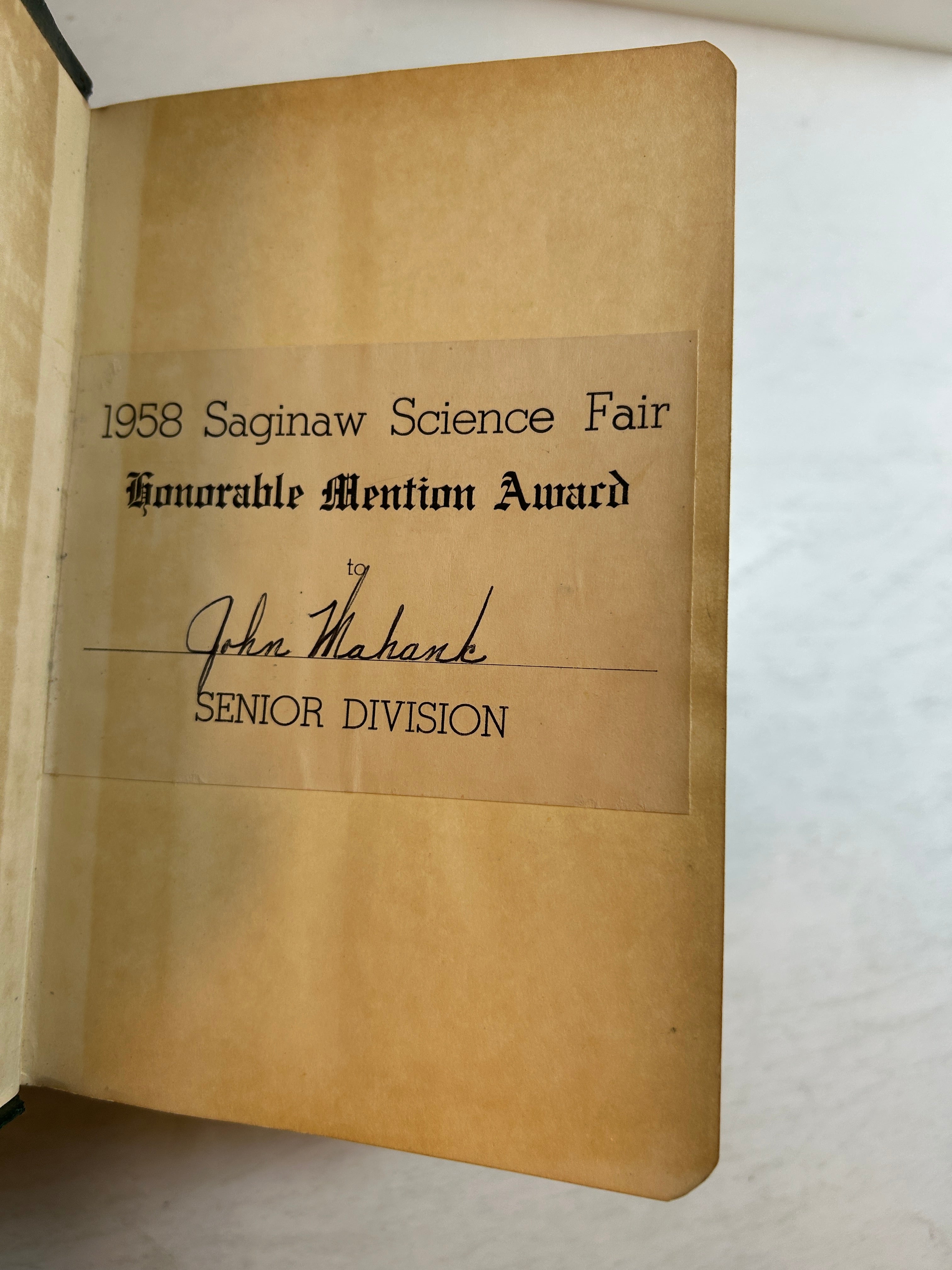 Handbook of Chemistry & Physics Charles D Hodgman Chemical Rubber Pub 1954