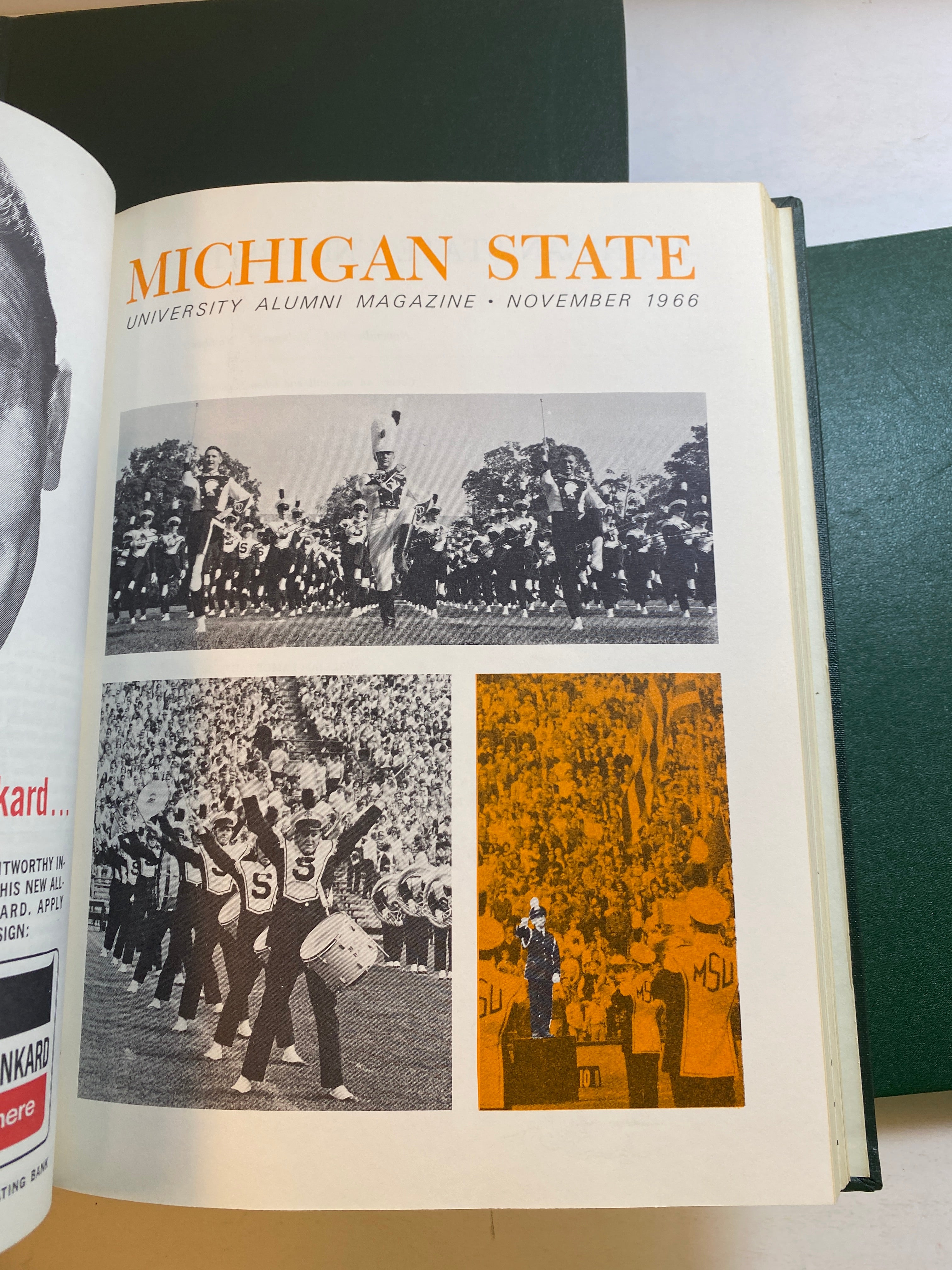 MSU Alumni Magazine Library Bound Complete Years 1965-1970